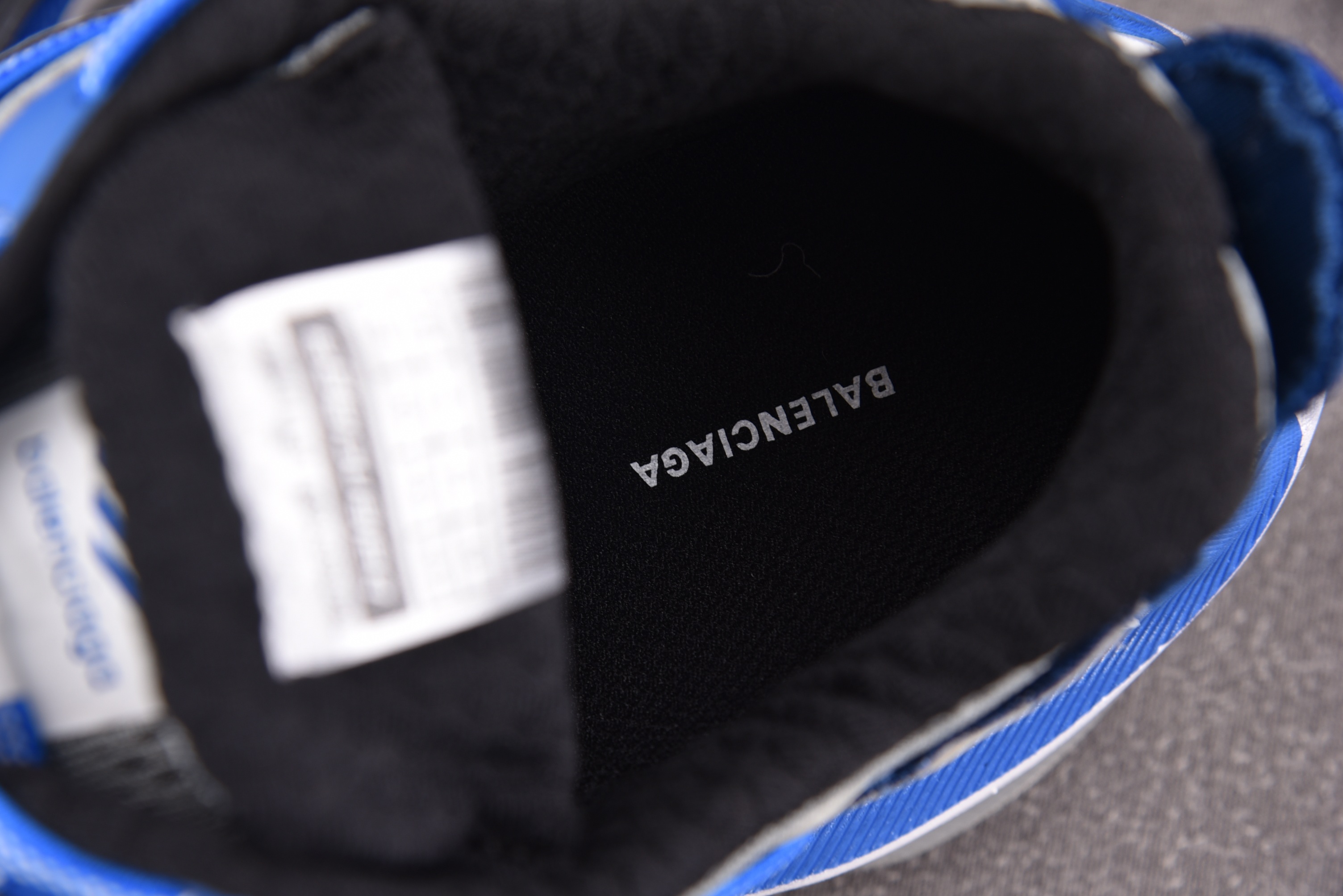 纯原 Balenciaga巴黎世家26代 Jet 压纹印花 蓝灰 YZ018-535-46