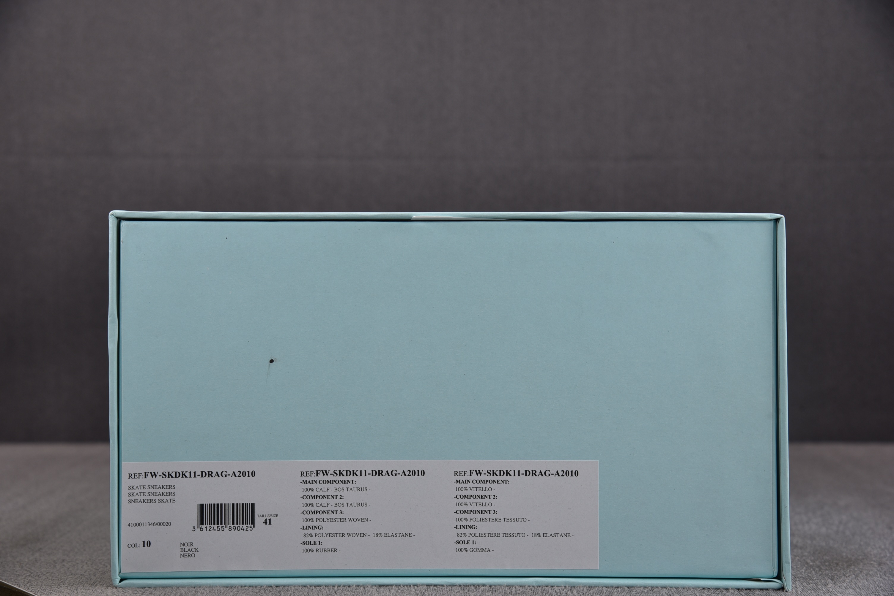 纯原 Lanvin Curb 黑色 YZ01536-47