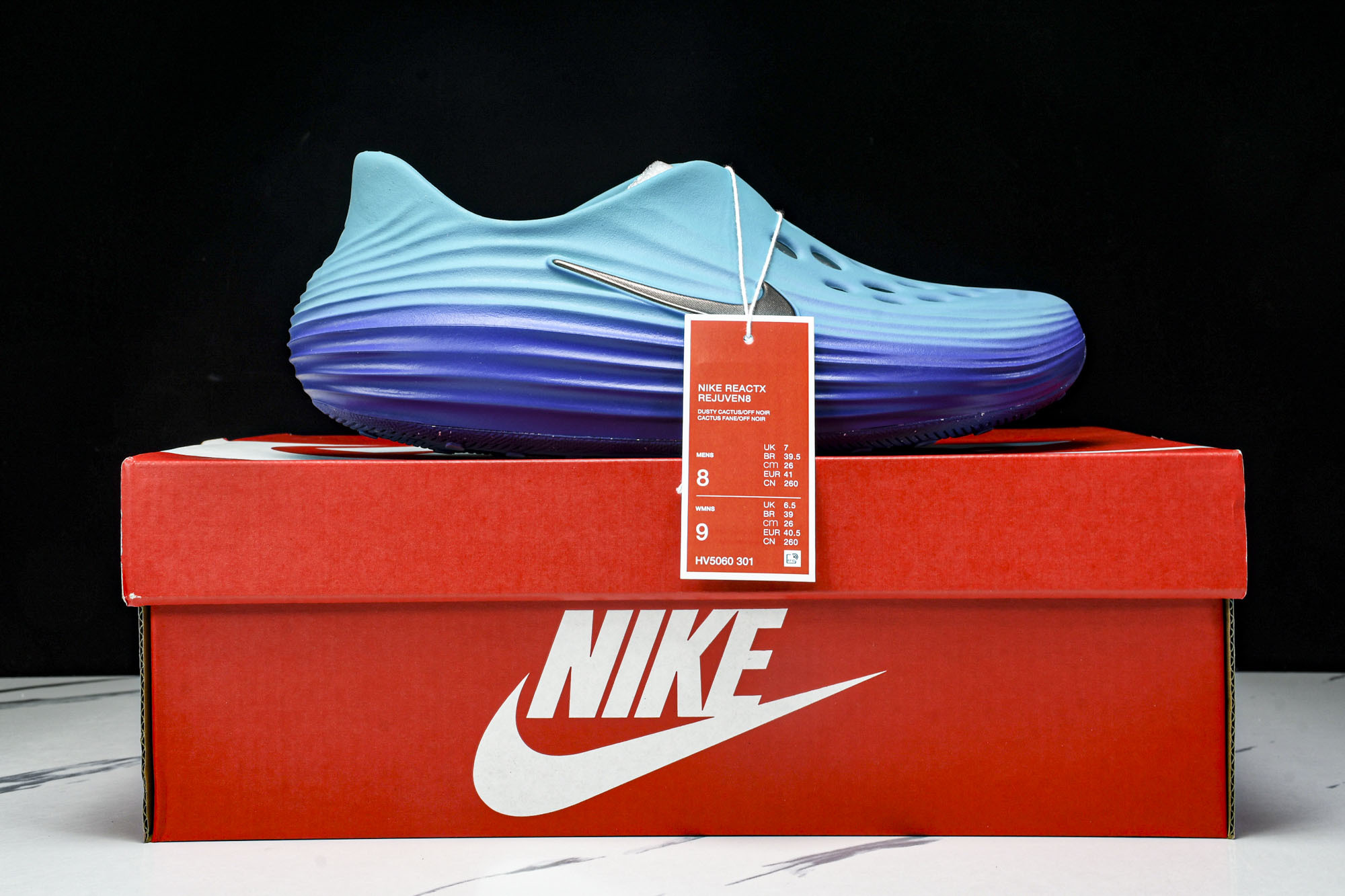 纯原 NK ReactX Rejuven8 Glacier Blue 冰川蓝 HV5060-301 #Y