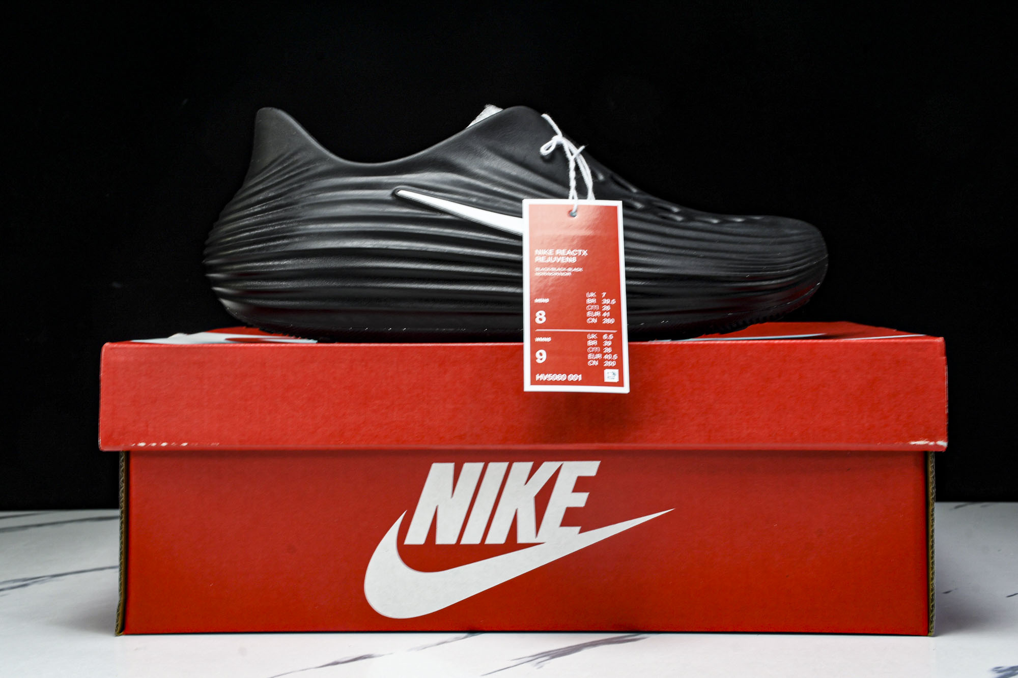 纯原 NK ReactX Rejuven8 Triple Black 全黑 HV5060-001 #YZ