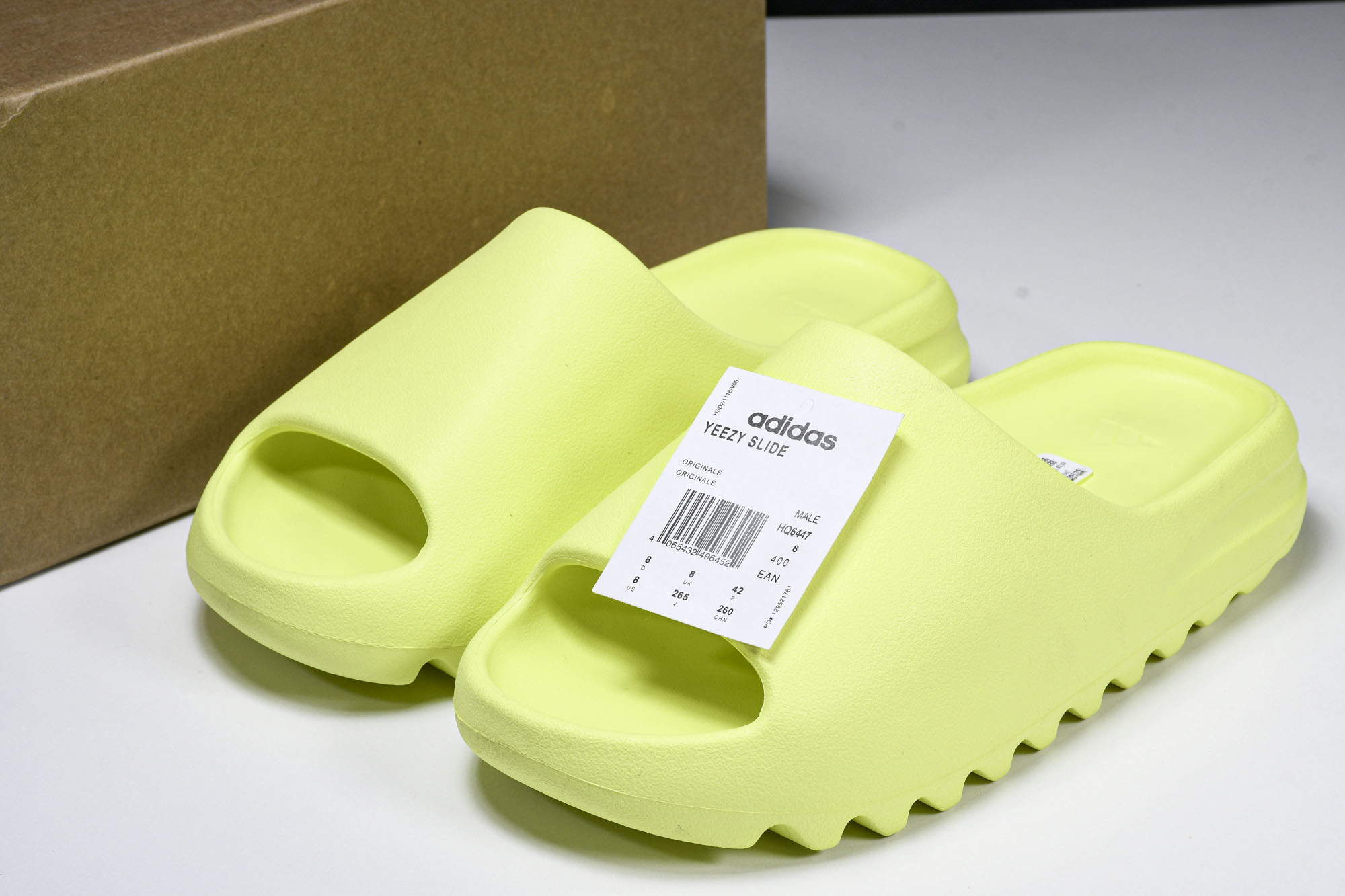 纯原 AD originals Yeezy Slide HQ6447 #YZ005US4=36-37 U