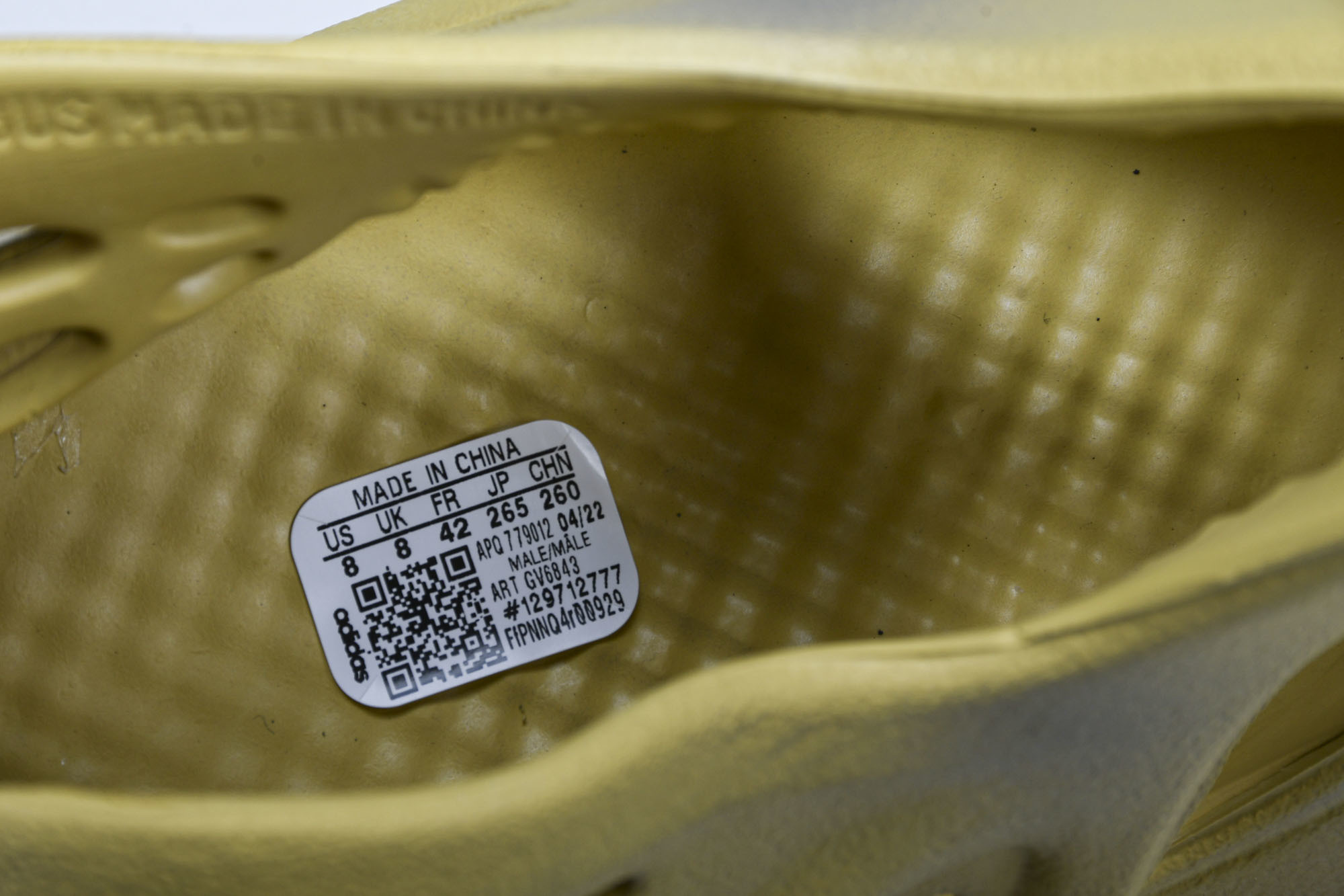 纯原 AD originas Yeezy roam Runner GV6843 #YZ005US4=36