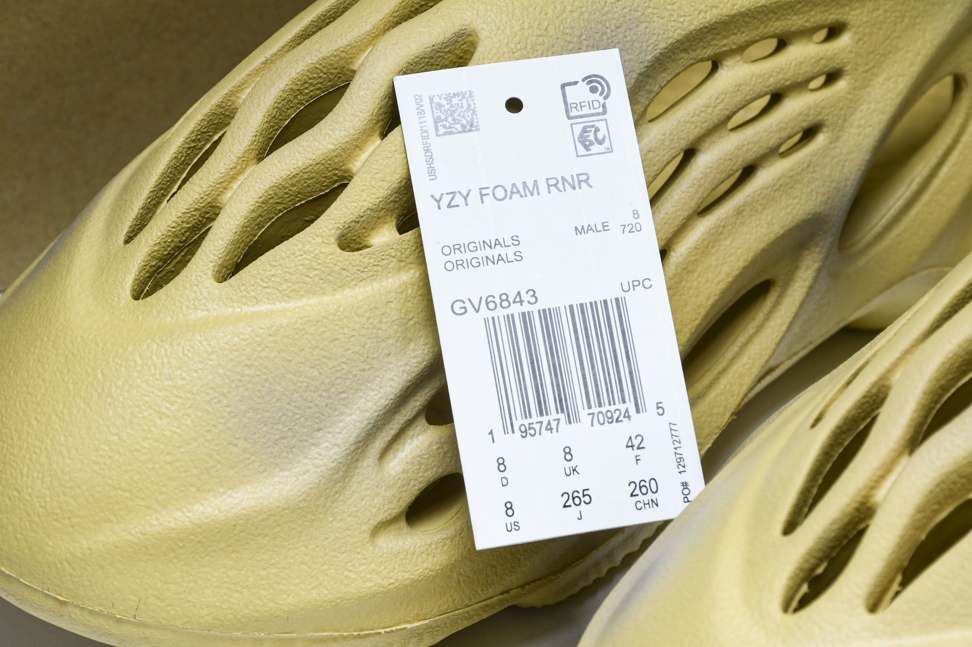 纯原 AD originas Yeezy roam Runner GV6843 #YZ005US4=36