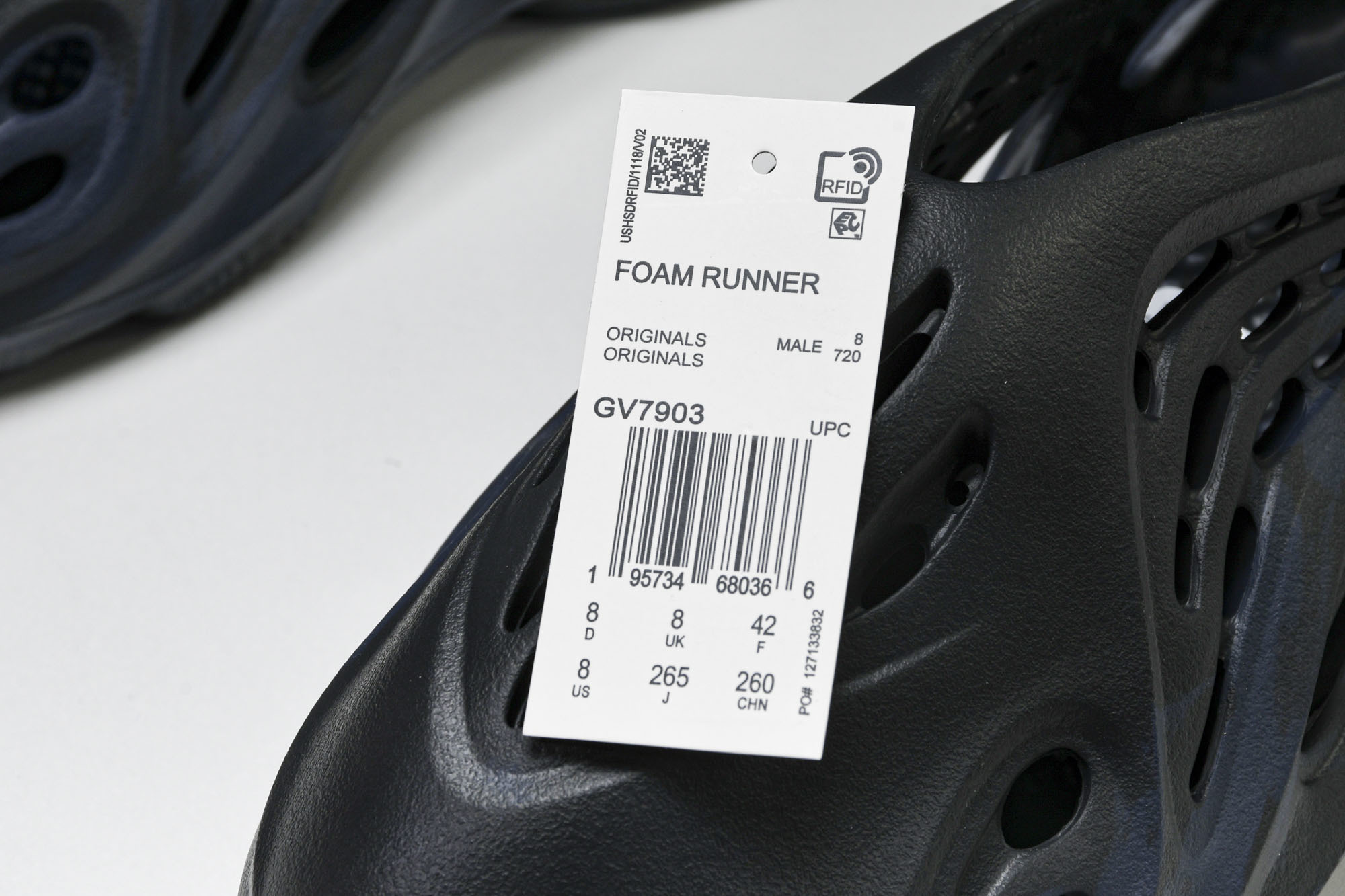 纯原 Yeezy Foam Runner 椰子洞洞镂空拖鞋 GV7903 #YZ005US4=36-37