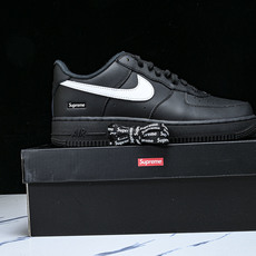 纯原 Air Force 1 Low Supreme Black White 黑白 CU9225-002 纯原 Air Force 1 Low Supreme Black White 黑白 CU9225-002