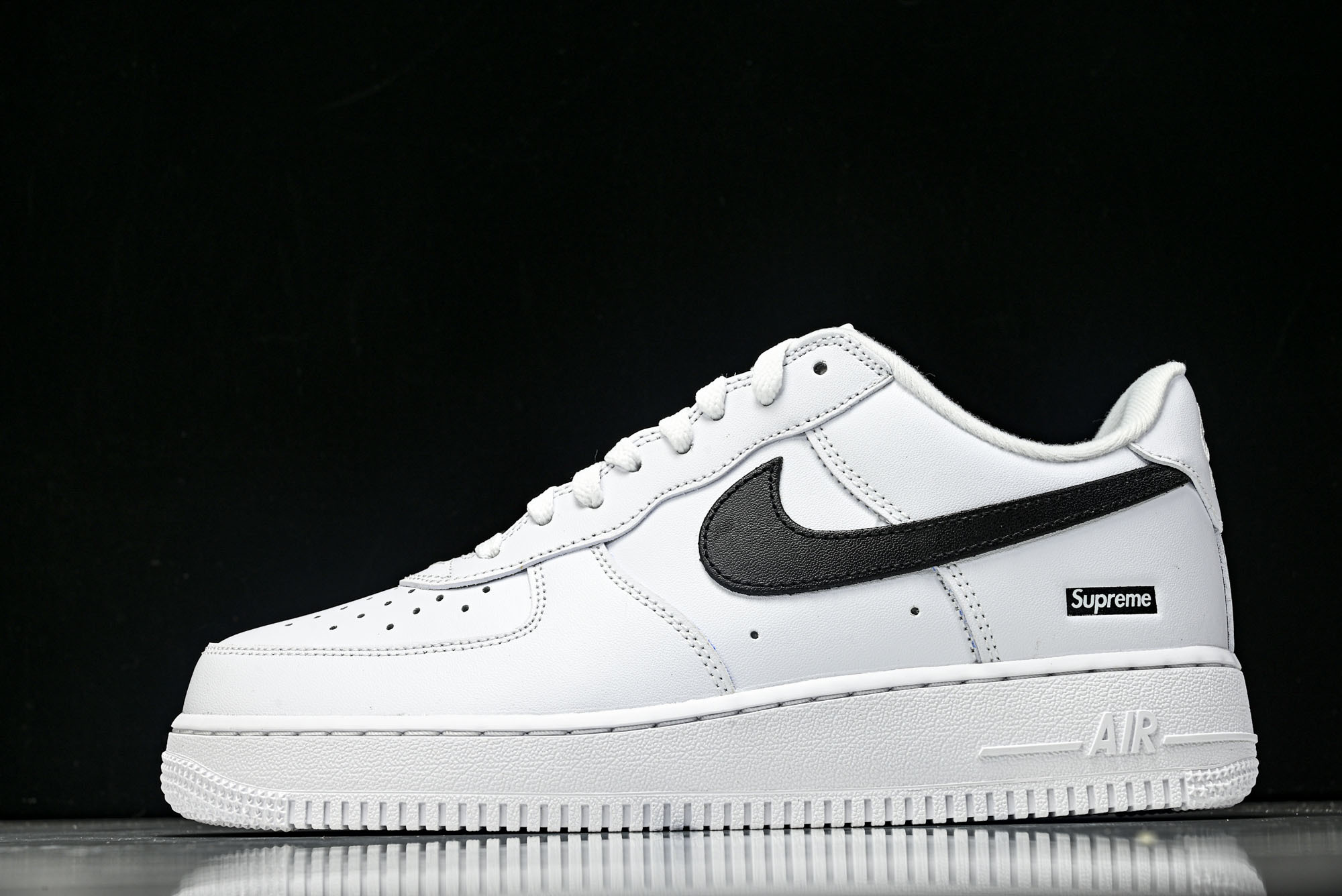 纯原 Supreme x Nike Air Force 1'07 Low 联名款 空军一号低帮休闲板鞋 