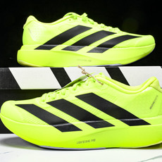 纯原 AD Adizero Evo SL M 零度系列马拉松轻量竞速运动跑鞋 jp-3416 绿黑 # 纯原 AD Adizero Evo SL M 零度系列马拉松轻量竞速运动跑鞋 jp-3416 绿黑 #