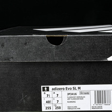 纯原 AD Adizero Evo SL M 零度系列马拉松轻量竞速运动跑鞋 jp-3416 绿黑 # 纯原 AD Adizero Evo SL M 零度系列马拉松轻量竞速运动跑鞋 jp-3416 绿黑 #