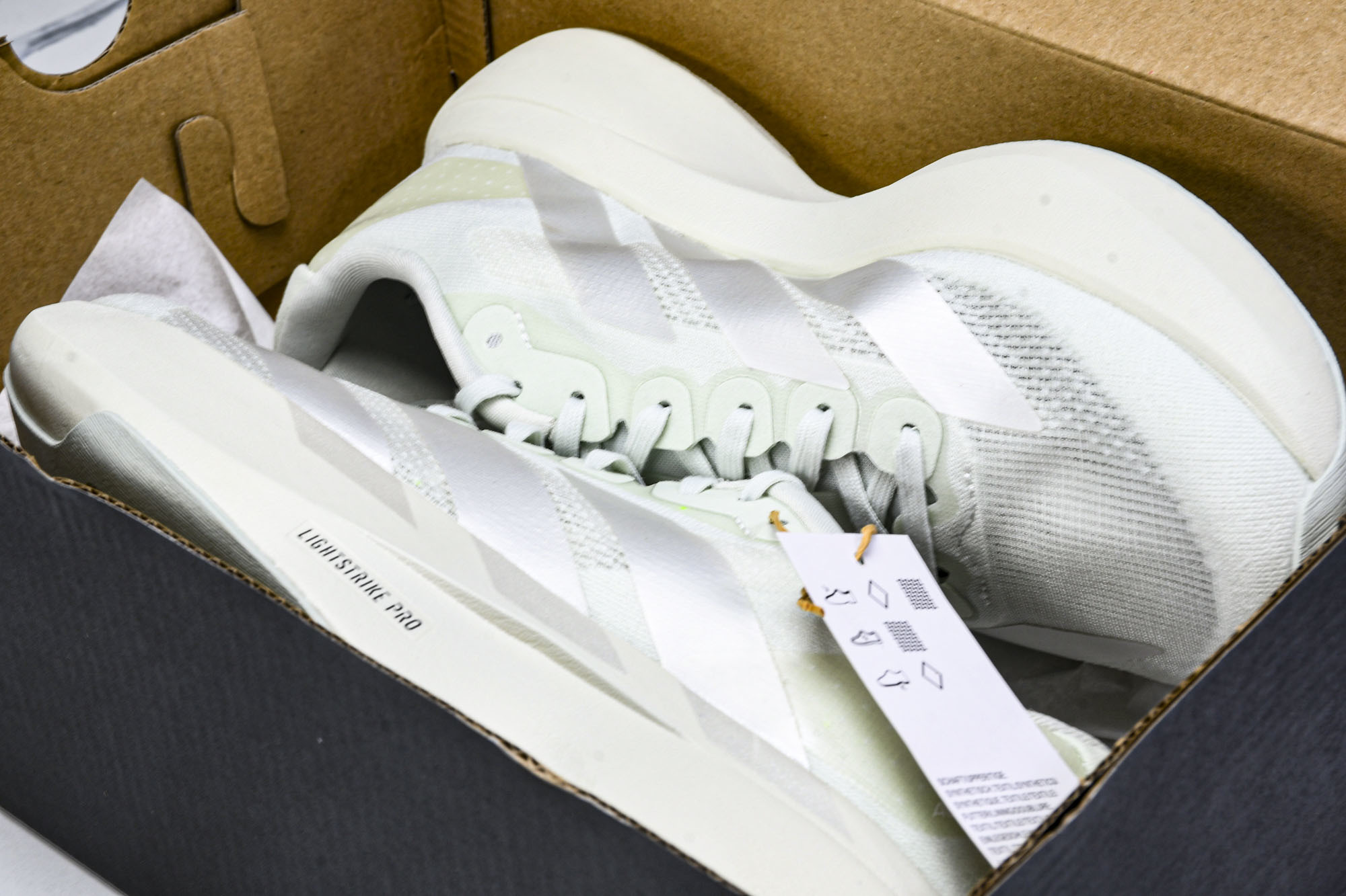 纯原 AD Adizero Evo SL 阿迪超轻透气缓震跑鞋 JR5840 #YZ00536 36.5