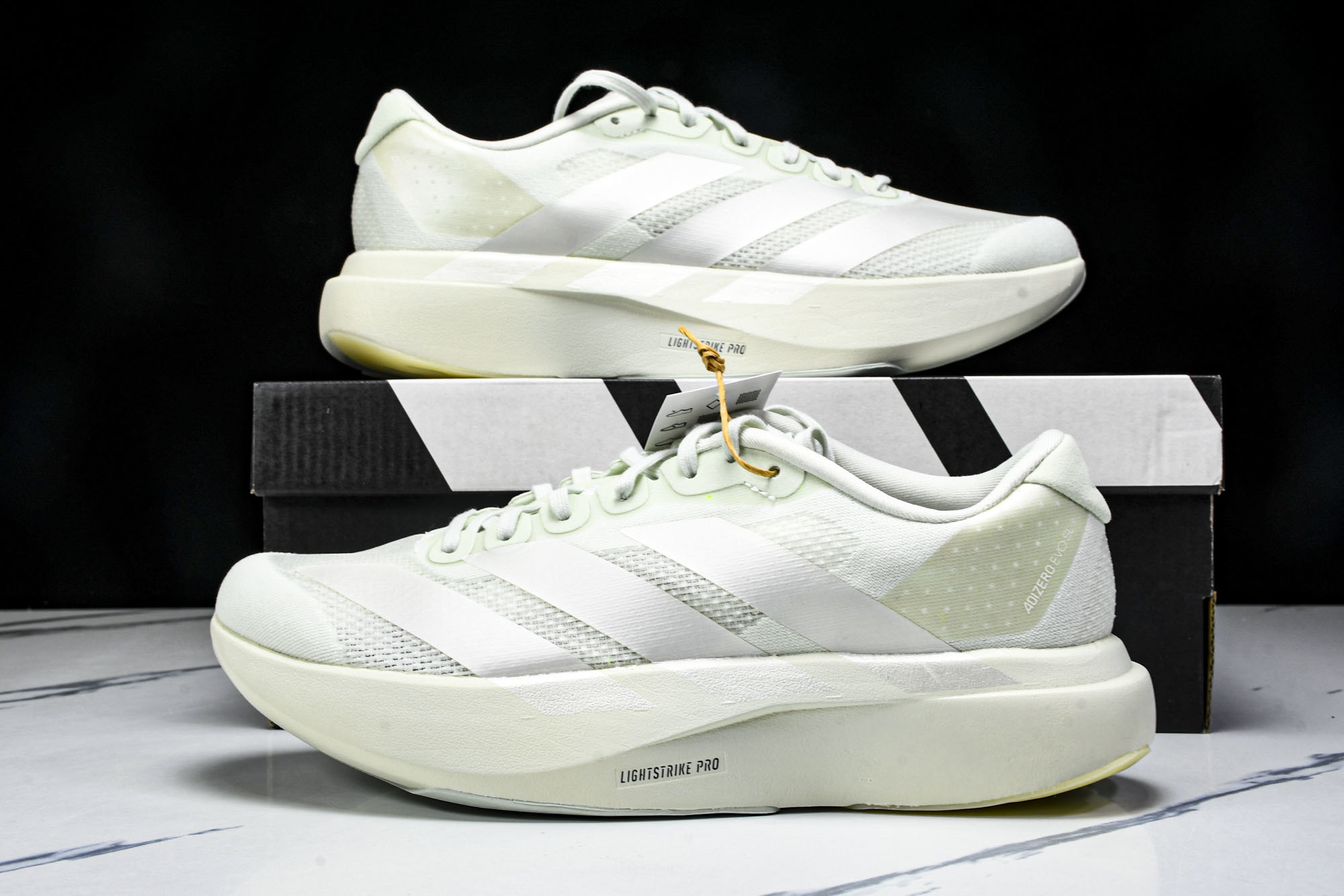 纯原 AD Adizero Evo SL 阿迪超轻透气缓震跑鞋 JR5840 #YZ00536 36.5