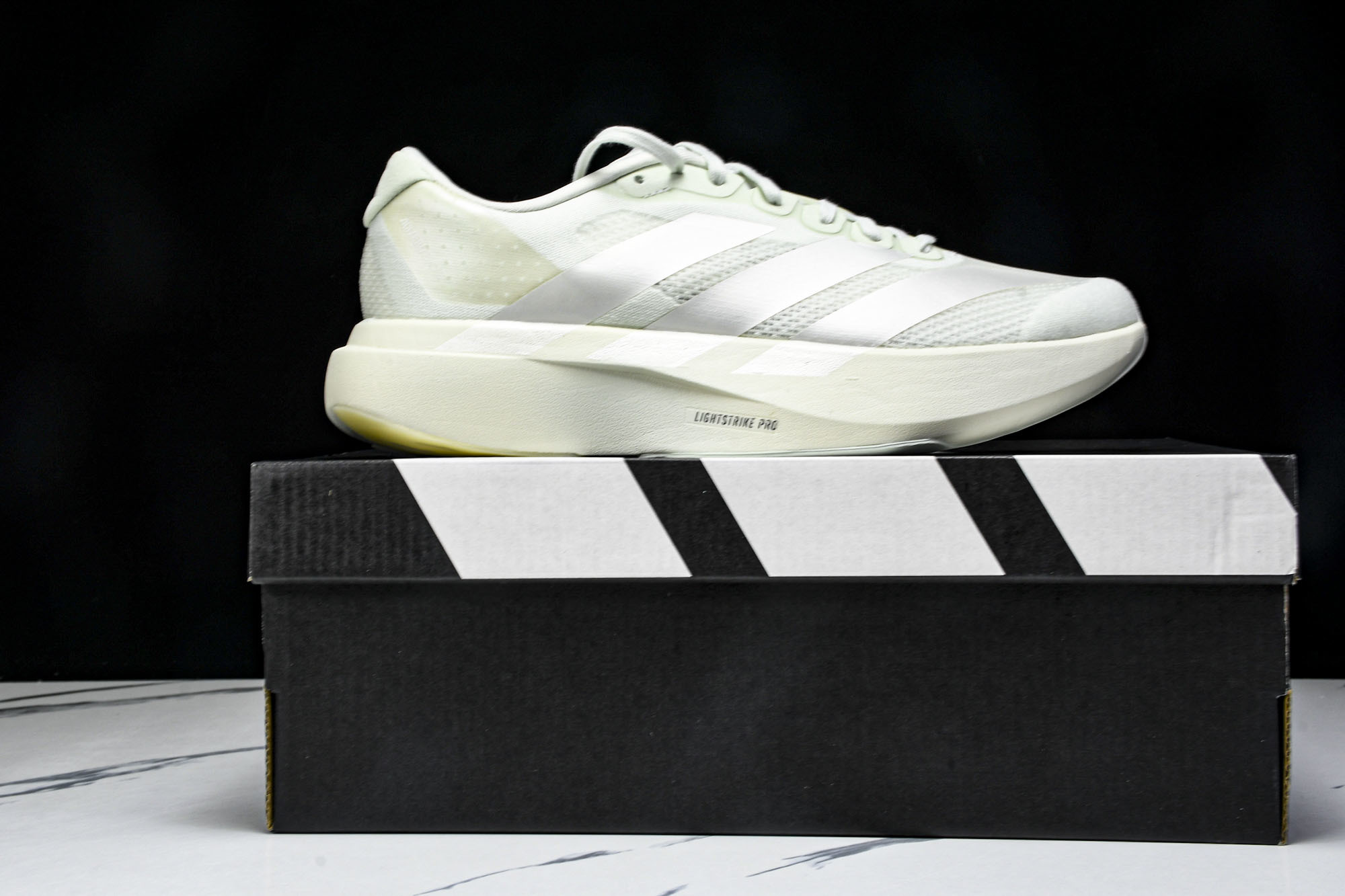 纯原 AD Adizero Evo SL 阿迪超轻透气缓震跑鞋 JR5840 #YZ00536 36.5