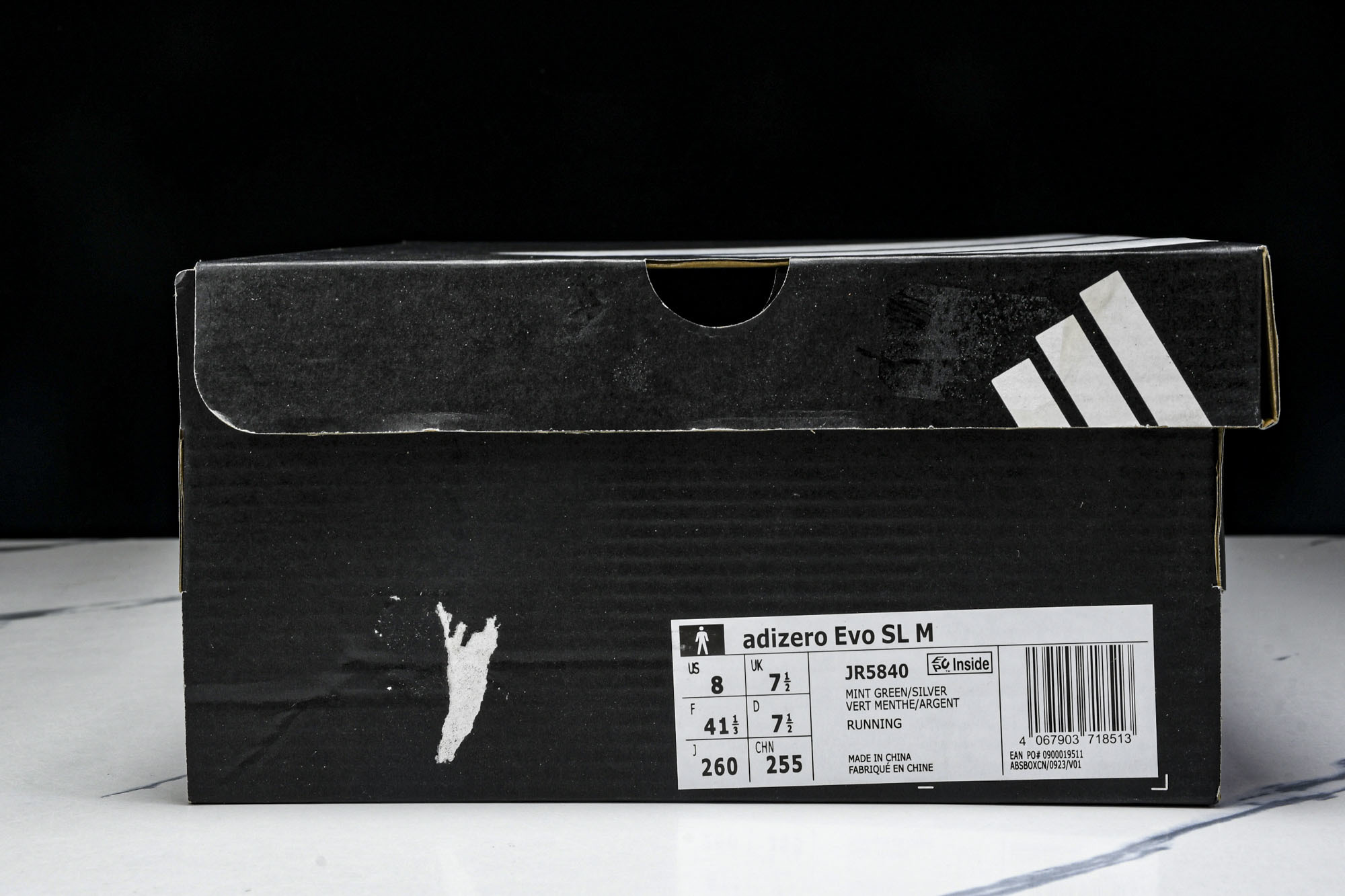 纯原 AD Adizero Evo SL 阿迪超轻透气缓震跑鞋 JR5840 #YZ00536 36.5