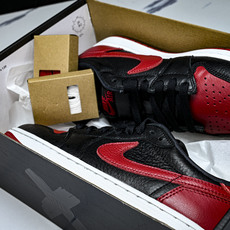 5Air Jordan 1 Low _Banned_ AJ1 乔1黑红禁穿XX 低帮文化休闲板鞋 IW6 5Air Jordan 1 Low _Banned_ AJ1 乔1黑红禁穿XX 低帮文化休闲板鞋 IW6