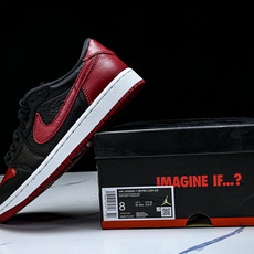 5Air Jordan 1 Low _Banned_ AJ1 乔1黑红禁穿XX 低帮文化休闲板鞋 IW6 5Air Jordan 1 Low _Banned_ AJ1 乔1黑红禁穿XX 低帮文化休闲板鞋 IW6
