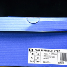 纯原 Clot x Ad Superstar 陈冠希联名 贝壳头锯齿休闲板鞋 JQ6117 YZ0053 纯原 Clot x Ad Superstar 陈冠希联名 贝壳头锯齿休闲板鞋 JQ6117 YZ0053