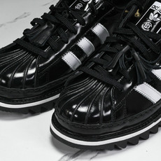 纯原 Clot x Ad Superstar 陈冠希联名 贝壳头锯齿休闲板鞋 黑白 IH5953 YZ0 纯原 Clot x Ad Superstar 陈冠希联名 贝壳头锯齿休闲板鞋 黑白 IH5953 YZ0
