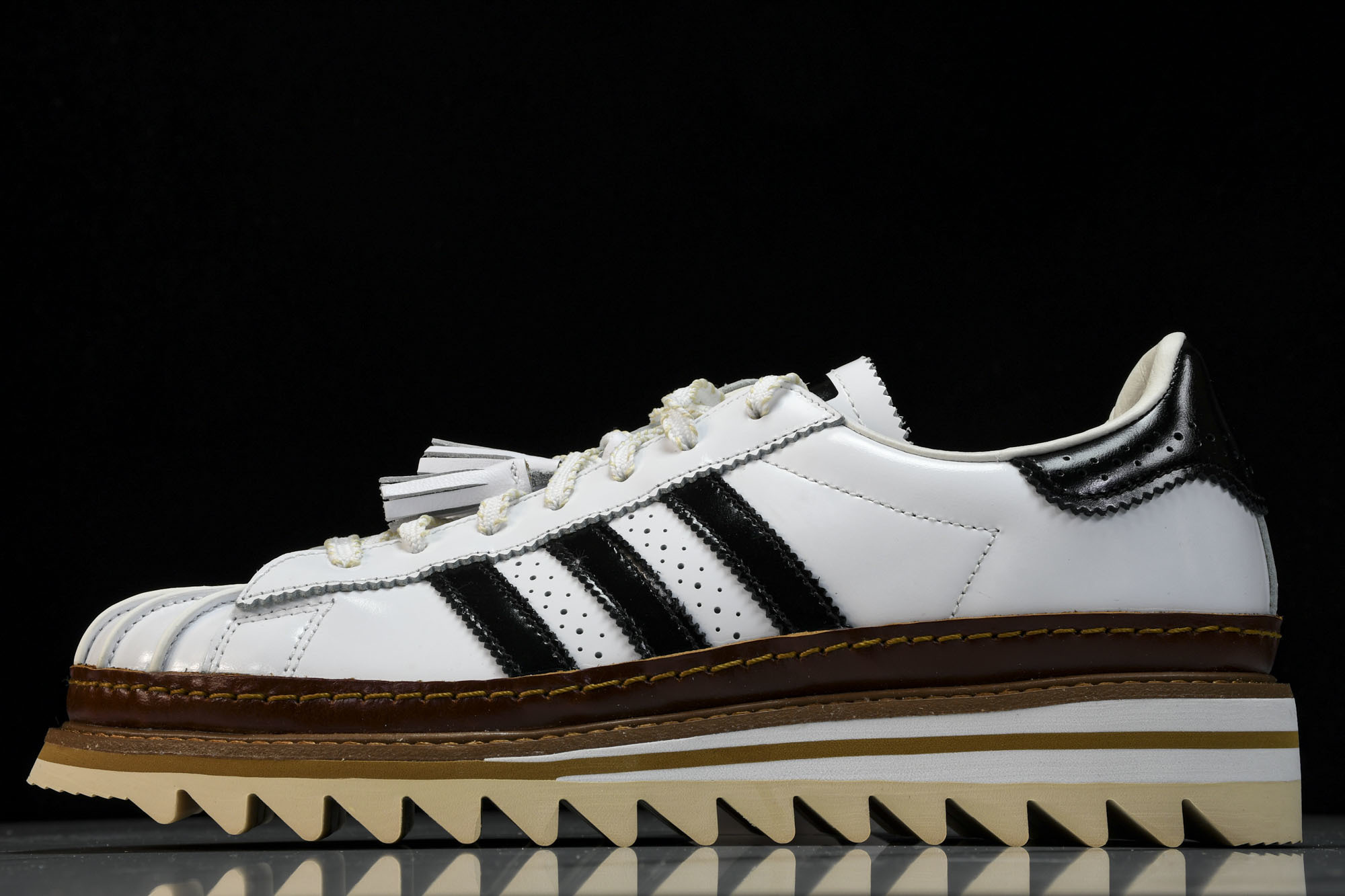 纯原 CLOTSUPERSTAR BYEC 贝壳头 厚底 休闲鞋 IH3132 YZ00536 36.5