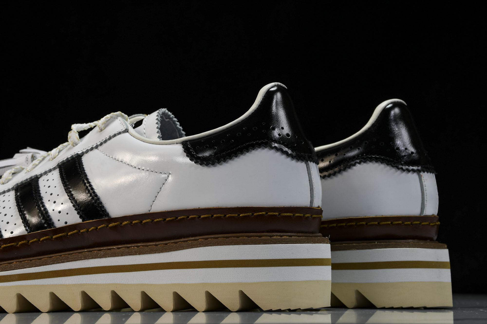 纯原 CLOTSUPERSTAR BYEC 贝壳头 厚底 休闲鞋 IH3132 YZ00536 36.5