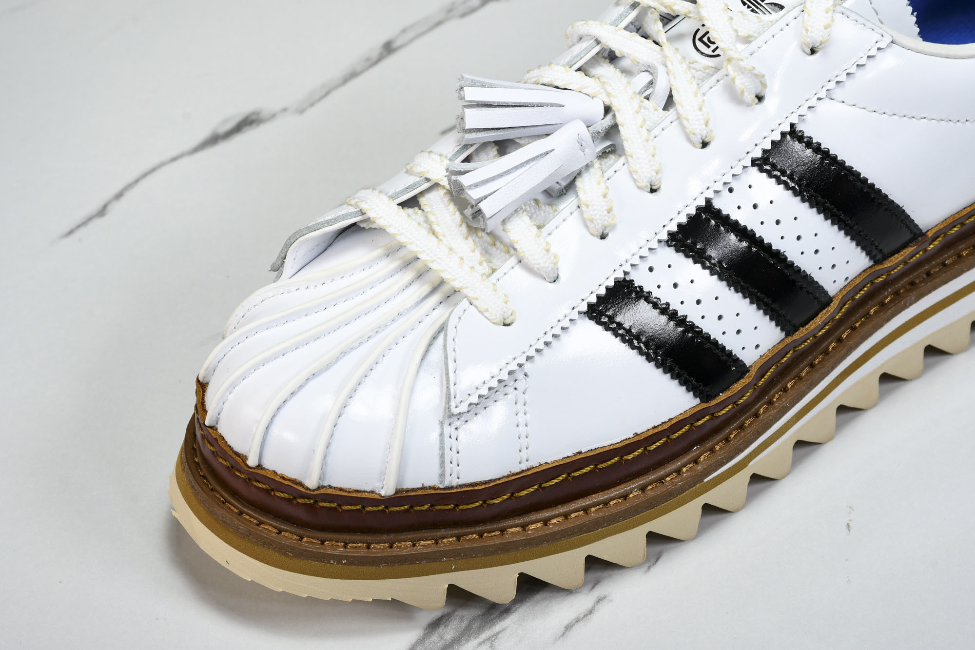 纯原 CLOTSUPERSTAR BYEC 贝壳头 厚底 休闲鞋 IH3132 YZ00536 36.5