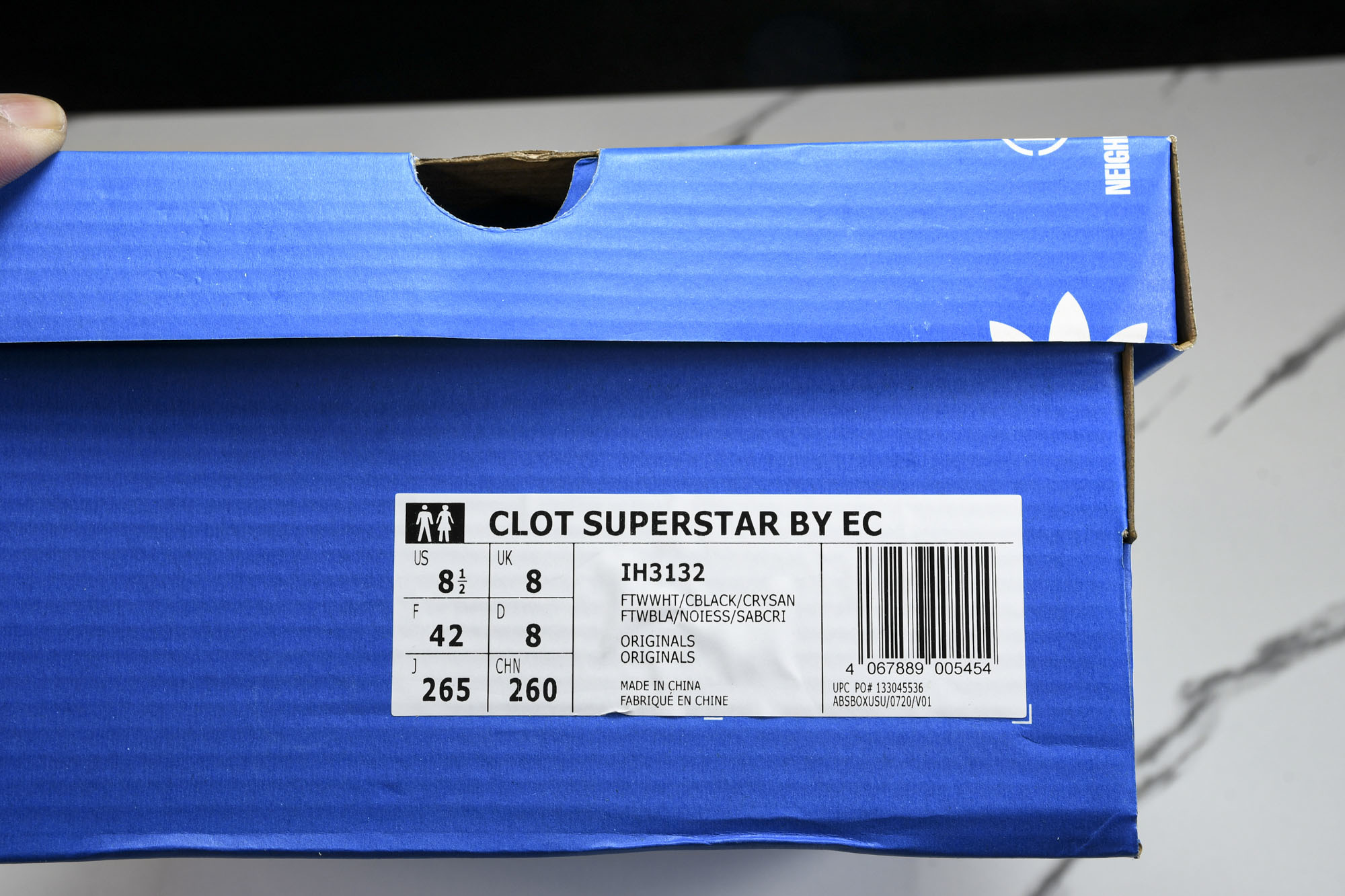 纯原 CLOTSUPERSTAR BYEC 贝壳头 厚底 休闲鞋 IH3132 YZ00536 36.5