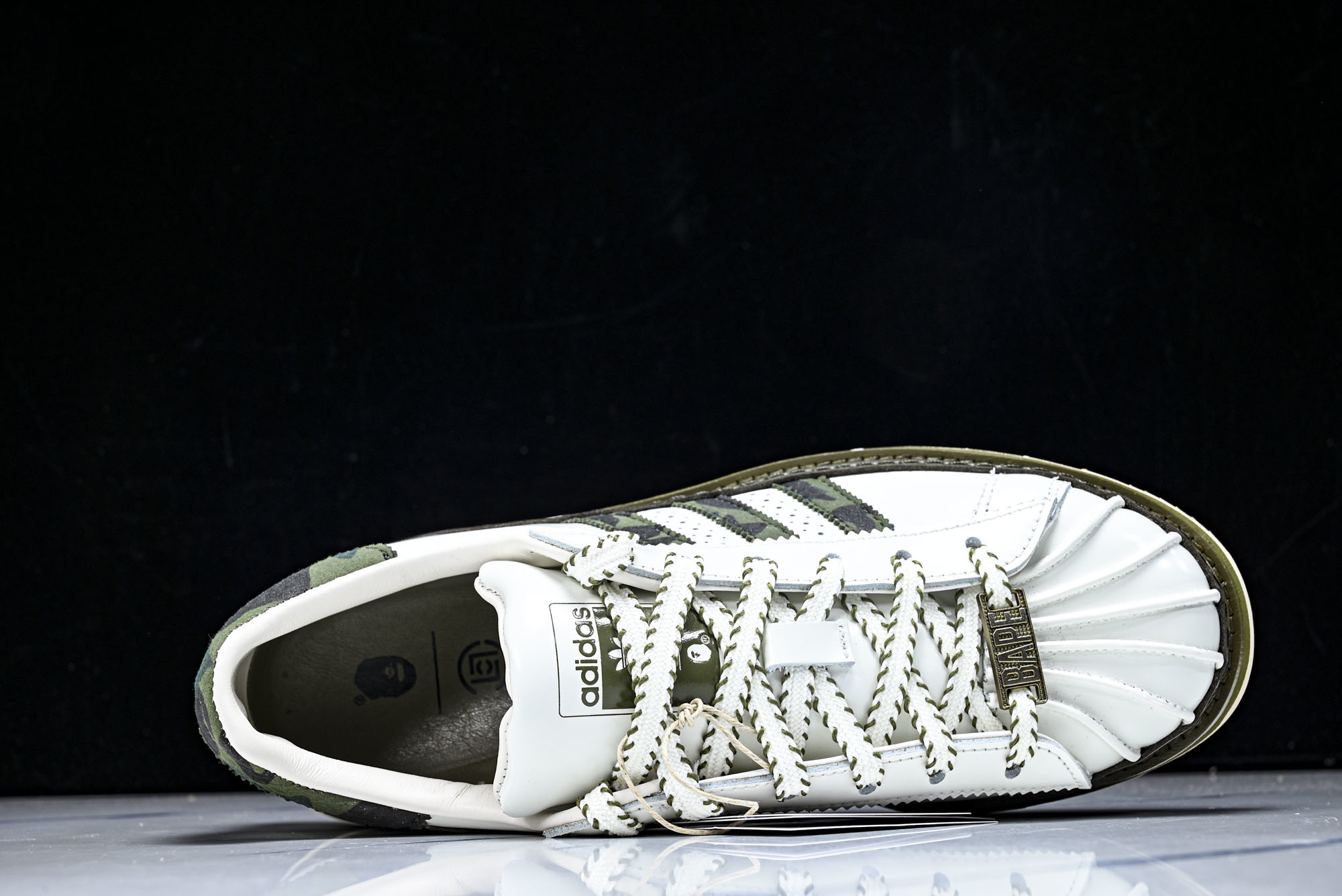 纯原 Clot x Adidas Superstar 陈冠希联名 贝壳头锯齿休闲板鞋 KJ1473 #Y