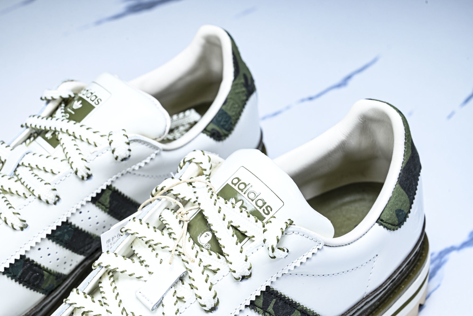 纯原 Clot x Adidas Superstar 陈冠希联名 贝壳头锯齿休闲板鞋 KJ1473 #Y