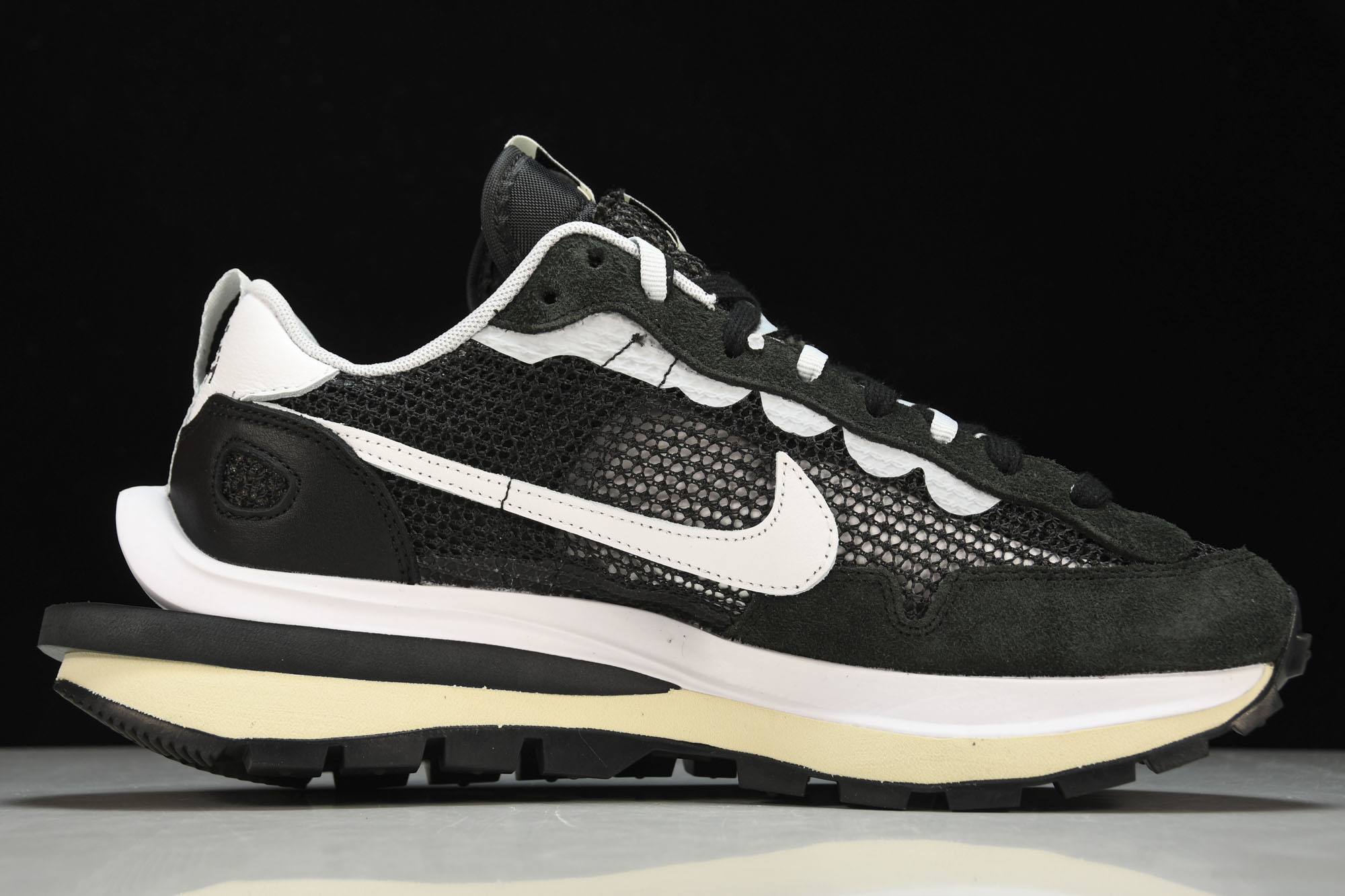 纯原 Sacai X Nike VaporWaffle 联名解构黑白 跑鞋 CV1363-001 #YZ 纯原 Sacai X Nike VaporWaffle 联名解构黑白 跑鞋 CV1363-001 #YZ