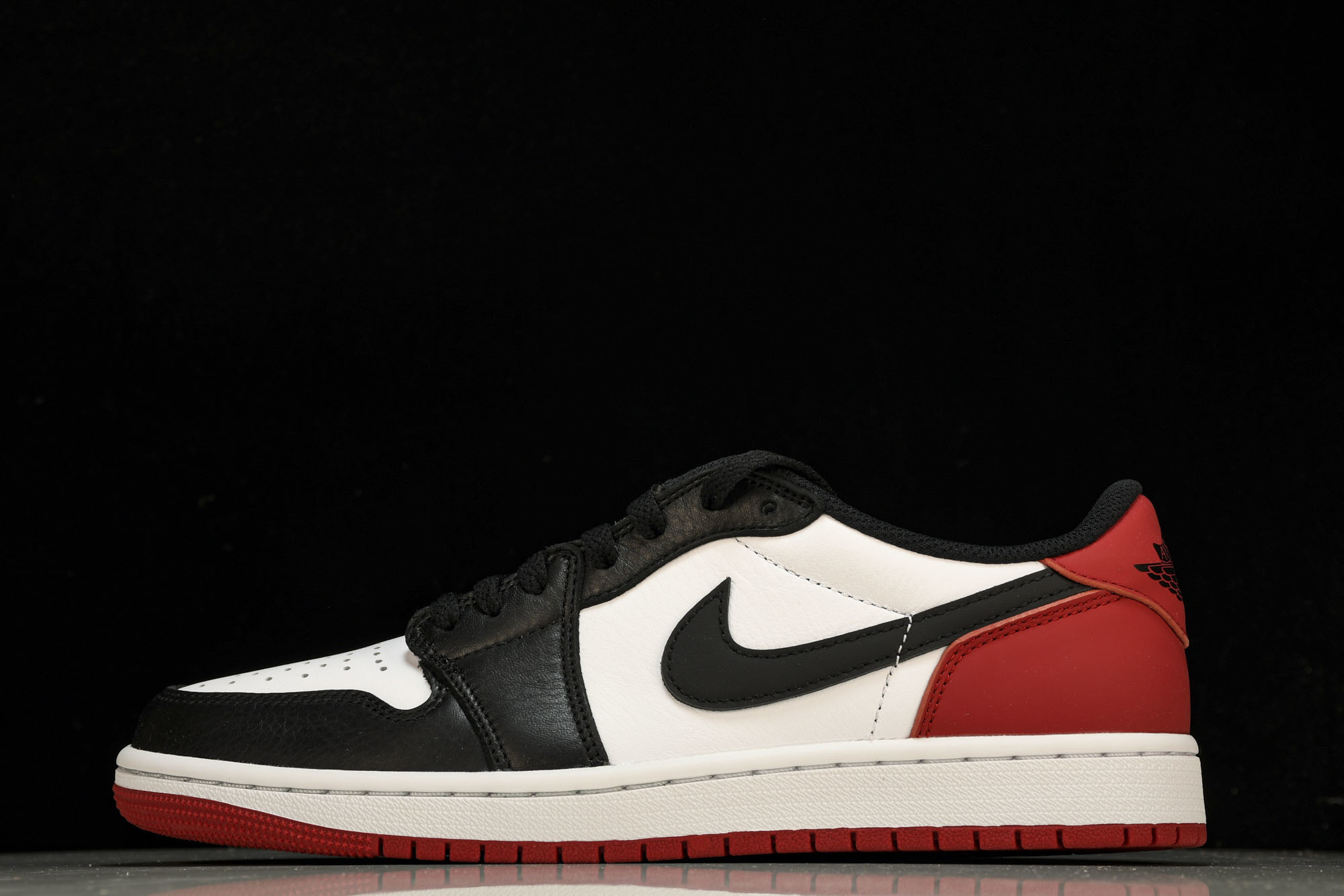 Air Jordan 1 Low OG“Black Toe”AJ1低帮黑脚趾 CZ0790-106 #Y