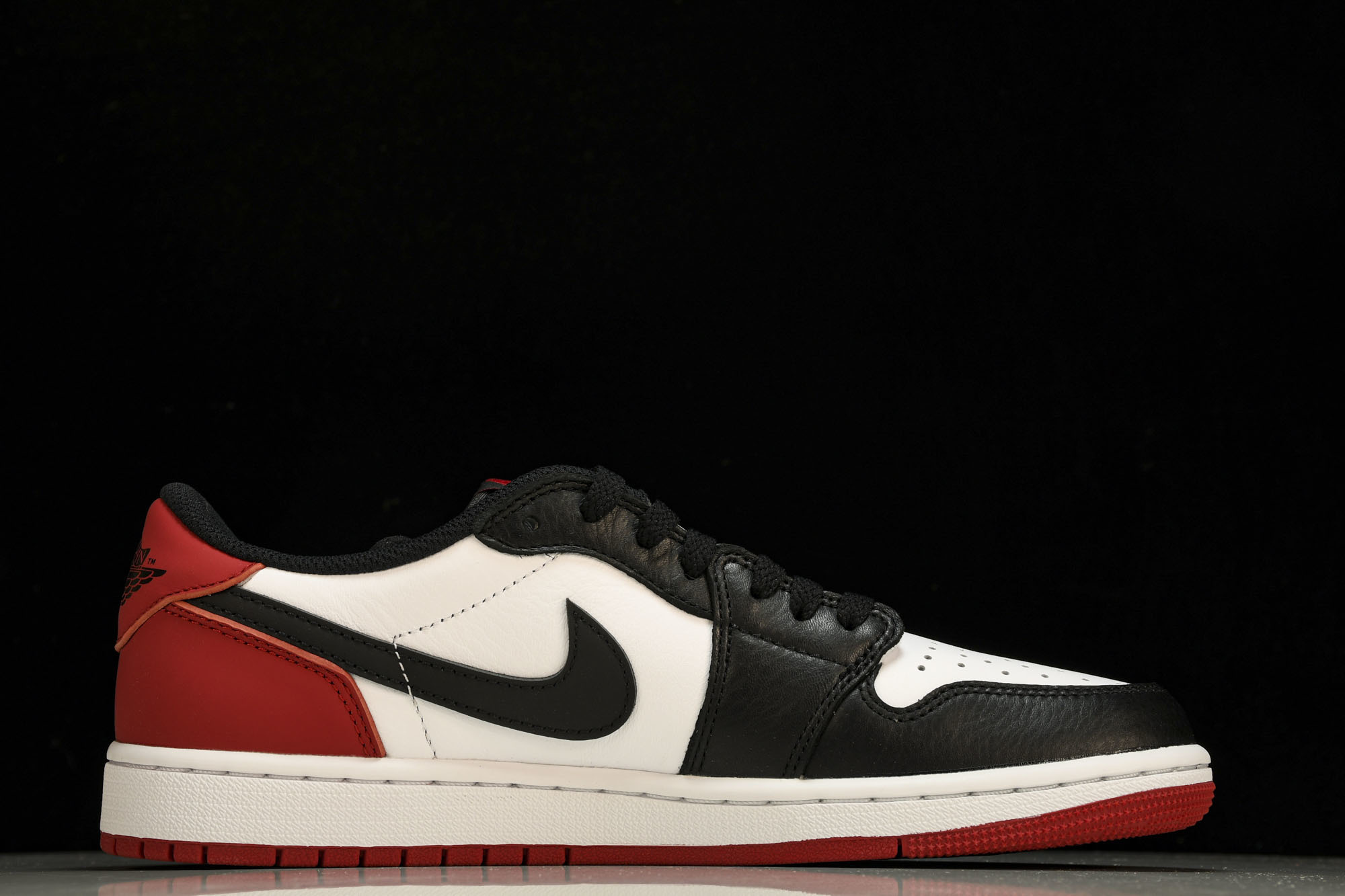 Air Jordan 1 Low OG“Black Toe”AJ1低帮黑脚趾 CZ0790-106 #Y