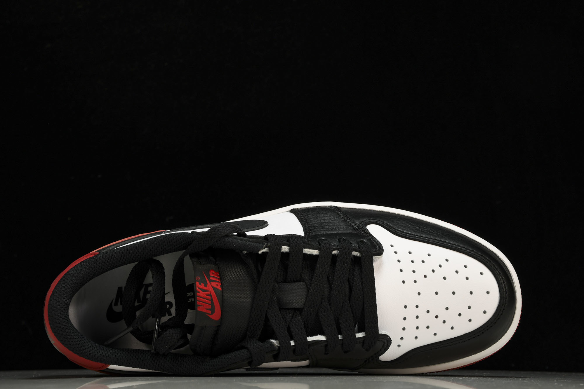 Air Jordan 1 Low OG“Black Toe”AJ1低帮黑脚趾 CZ0790-106 #Y