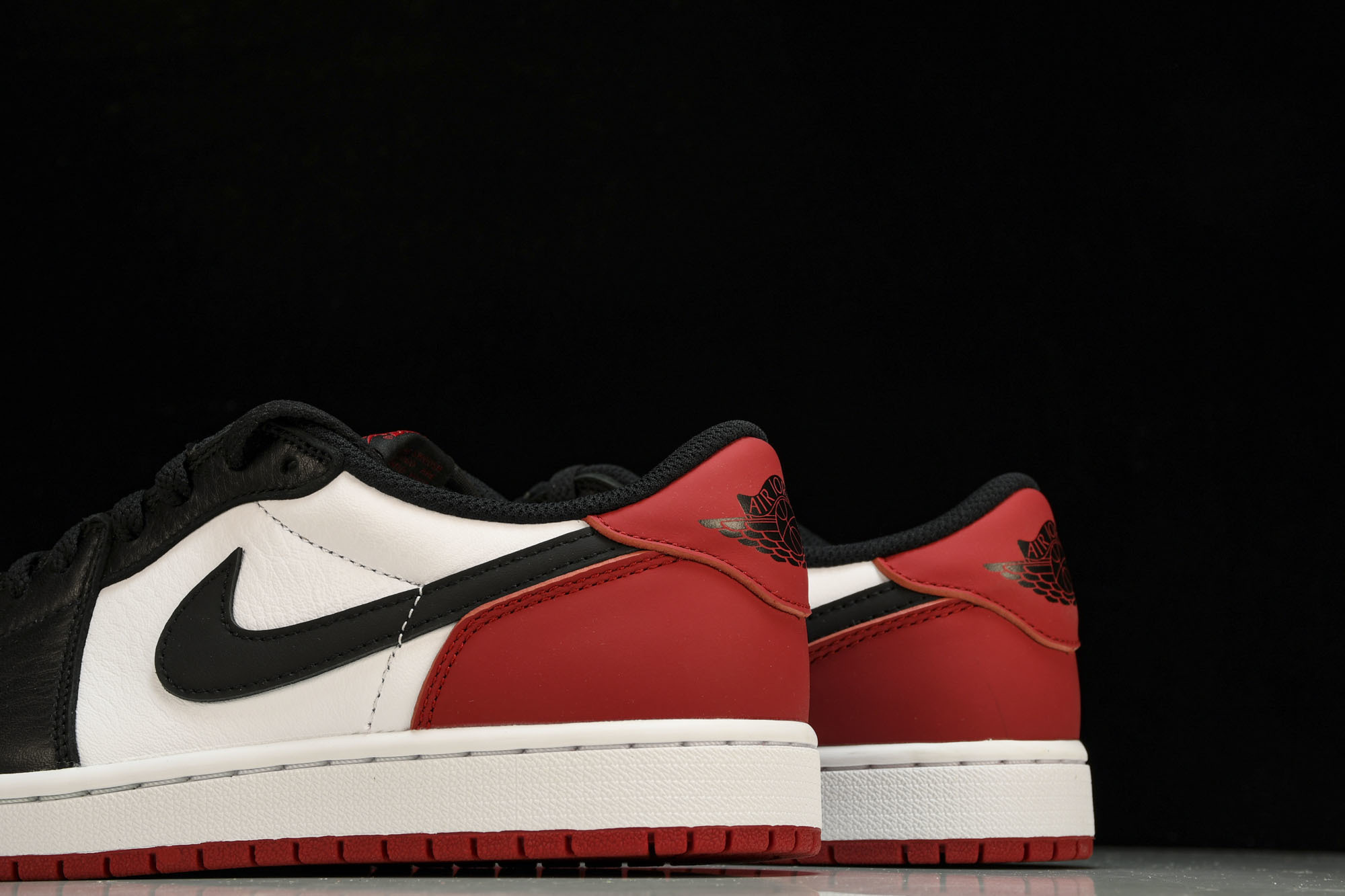 Air Jordan 1 Low OG“Black Toe”AJ1低帮黑脚趾 CZ0790-106 #Y