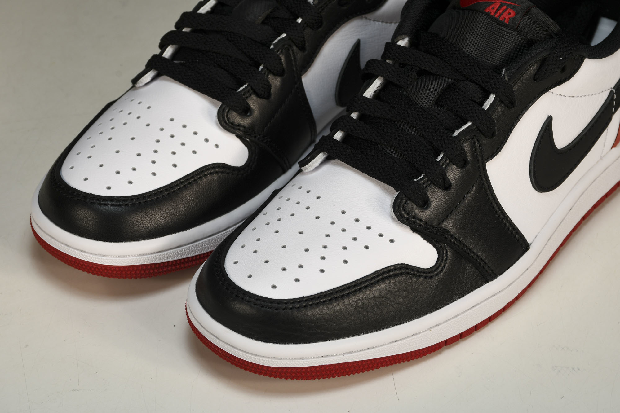 Air Jordan 1 Low OG“Black Toe”AJ1低帮黑脚趾 CZ0790-106 #Y
