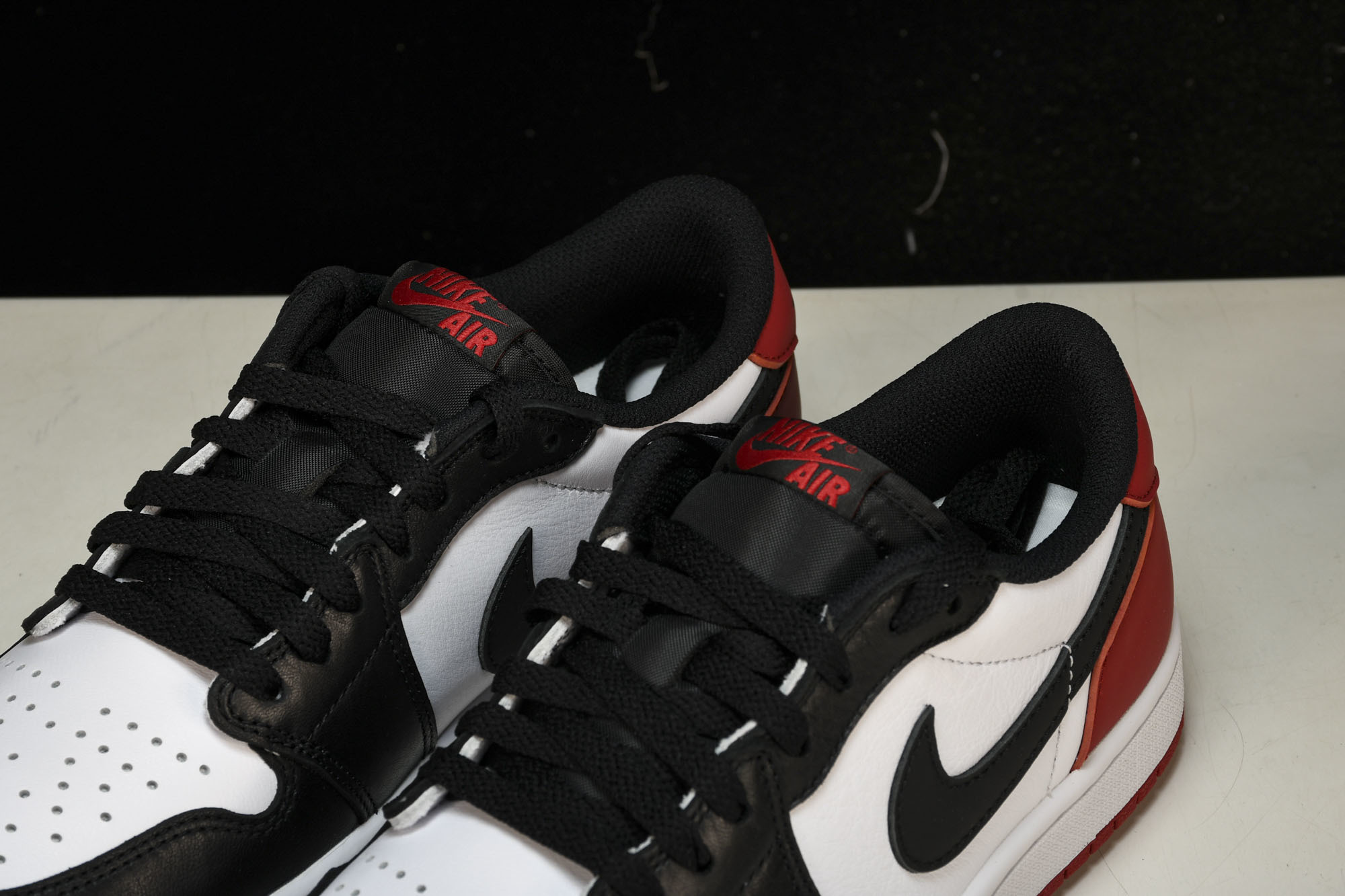 Air Jordan 1 Low OG“Black Toe”AJ1低帮黑脚趾 CZ0790-106 #Y