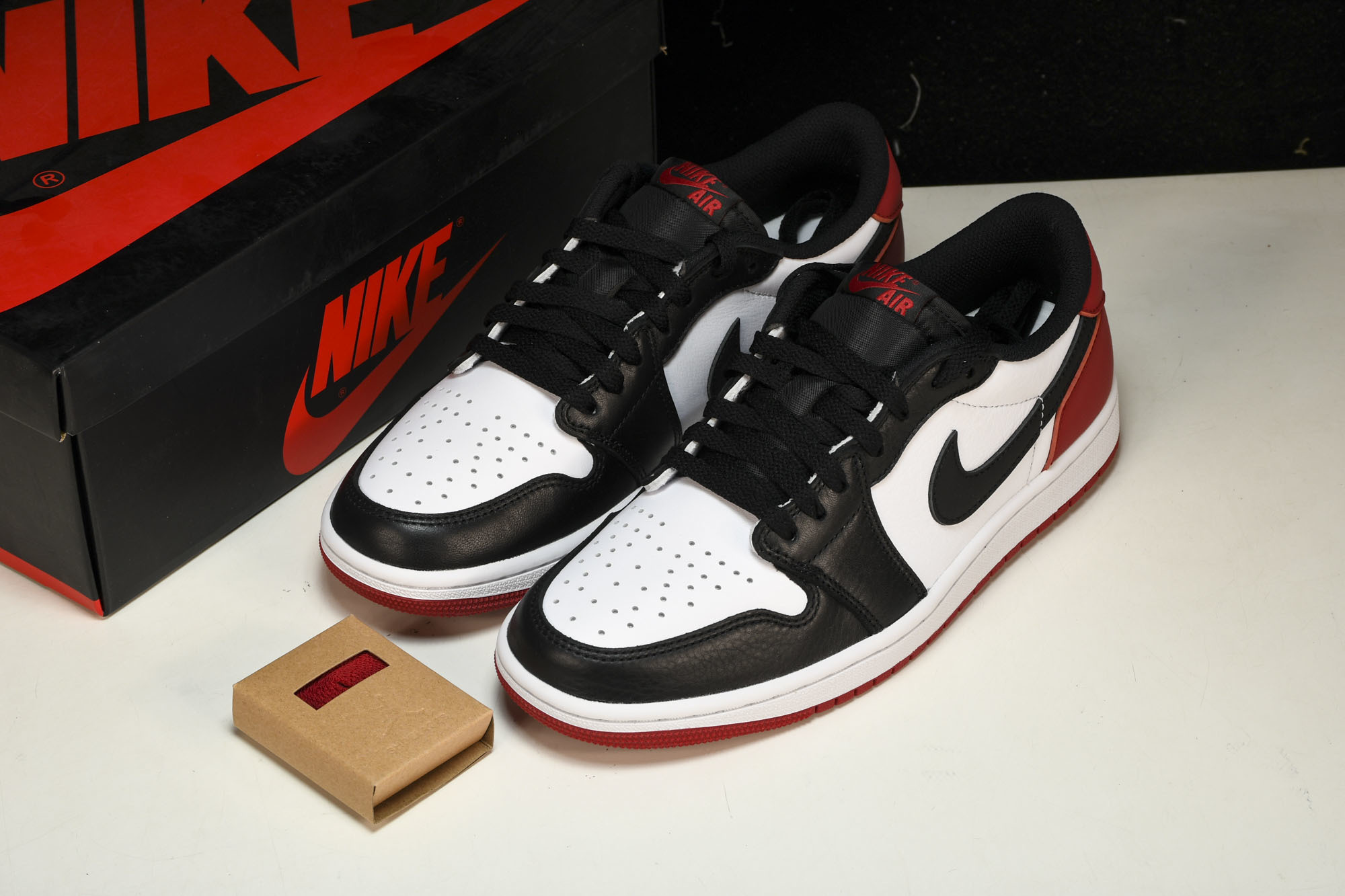 Air Jordan 1 Low OG“Black Toe”AJ1低帮黑脚趾 CZ0790-106 #Y