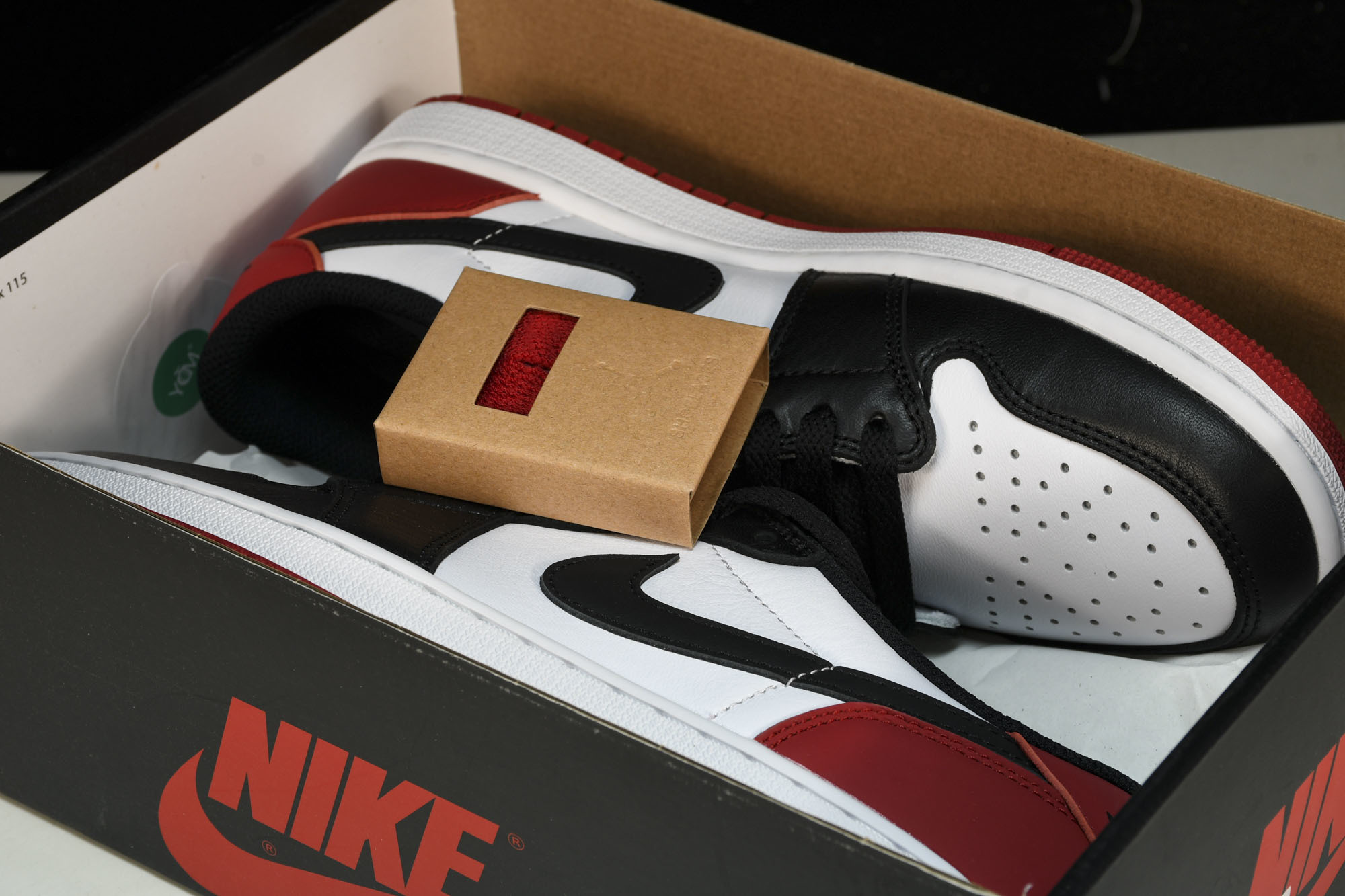 Air Jordan 1 Low OG“Black Toe”AJ1低帮黑脚趾 CZ0790-106 #Y