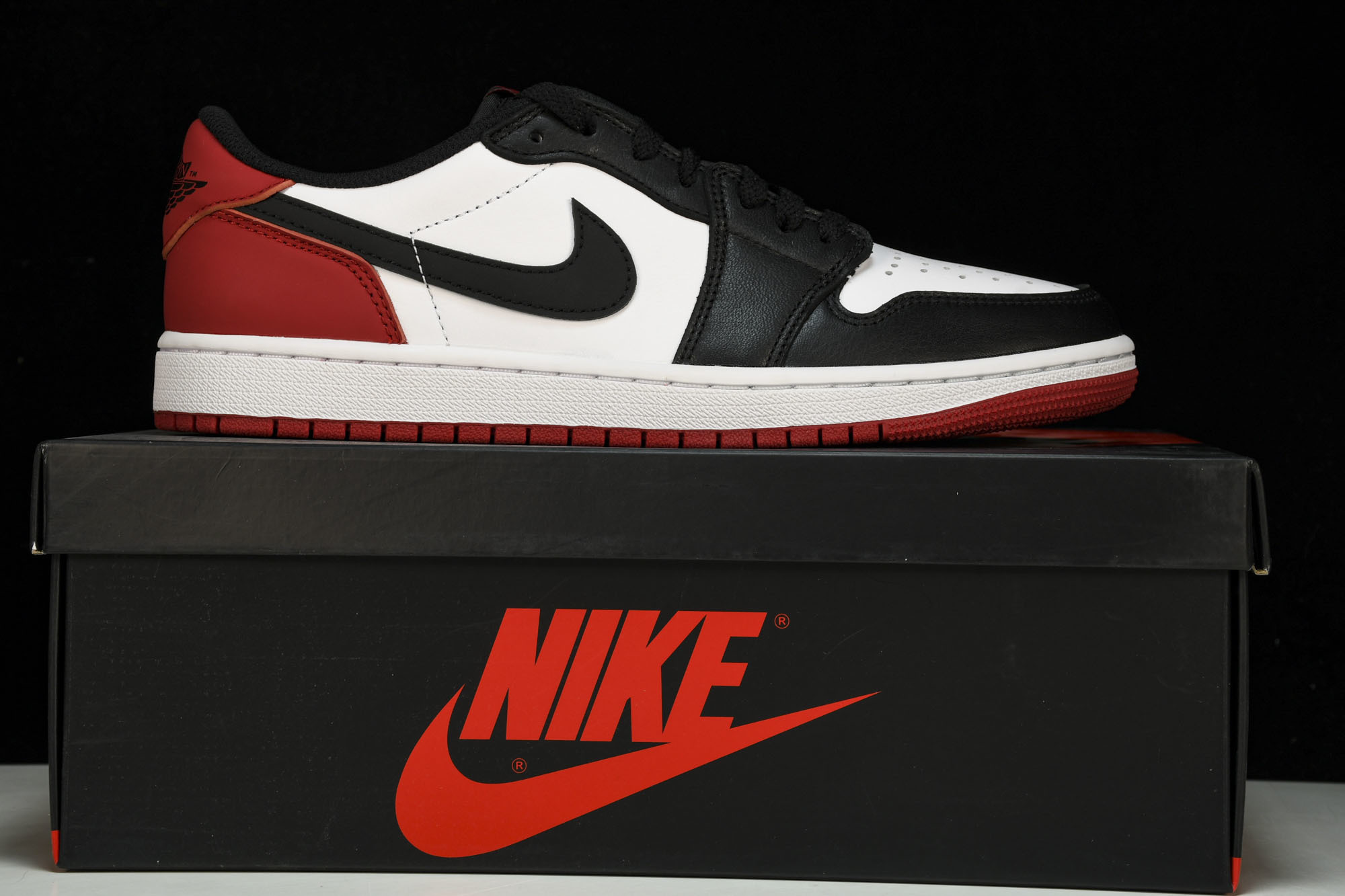 Air Jordan 1 Low OG“Black Toe”AJ1低帮黑脚趾 CZ0790-106 #Y
