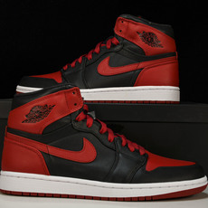 纯原 Air Jordan 1 banned AJ1 乔1 黑红 禁穿 -001 #YZ00540 4 纯原 Air Jordan 1 banned AJ1 乔1 黑红 禁穿 -001 #YZ00540 4