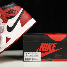 纯原 Air Jordan 1 AJ1 Chicago OG 白红芝加哥 -101 #YZ005-140 纯原 Air Jordan 1 AJ1 Chicago OG 白红芝加哥 -101 #YZ005-140