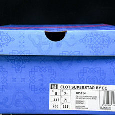 纯原 Clot x Ad Superstar 陈冠希联名 贝壳头锯齿休闲板鞋 JR5114 YZ0053 纯原 Clot x Ad Superstar 陈冠希联名 贝壳头锯齿休闲板鞋 JR5114 YZ0053