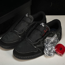 纯原 Travis Scott x Air Jordan 1 Low OG 'Black Phantom 纯原 Travis Scott x Air Jordan 1 Low OG 'Black Phantom