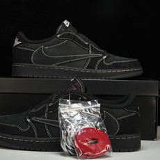 纯原 Travis Scott x Air Jordan 1 Low OG 'Black Phantom 纯原 Travis Scott x Air Jordan 1 Low OG 'Black Phantom