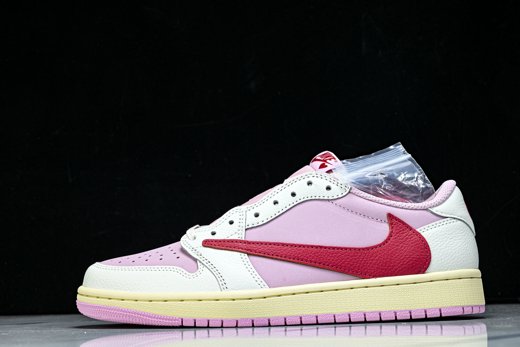 纯原 Travis Scott x Air Jordan 1 Low OG AJ1 乔1倒勾低帮 IQ7