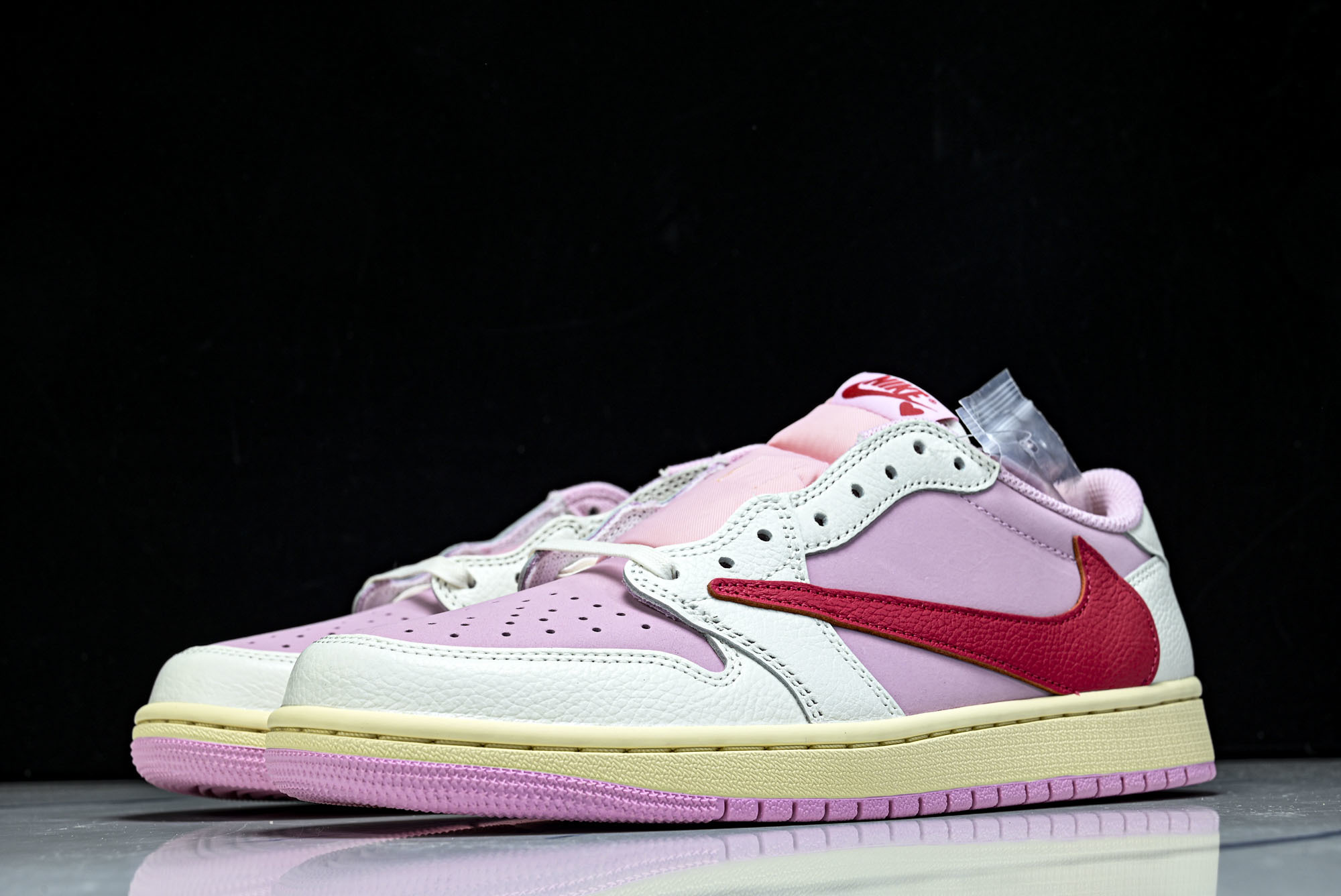 纯原 Travis Scott x Air Jordan 1 Low OG AJ1 乔1倒勾低帮 IQ7