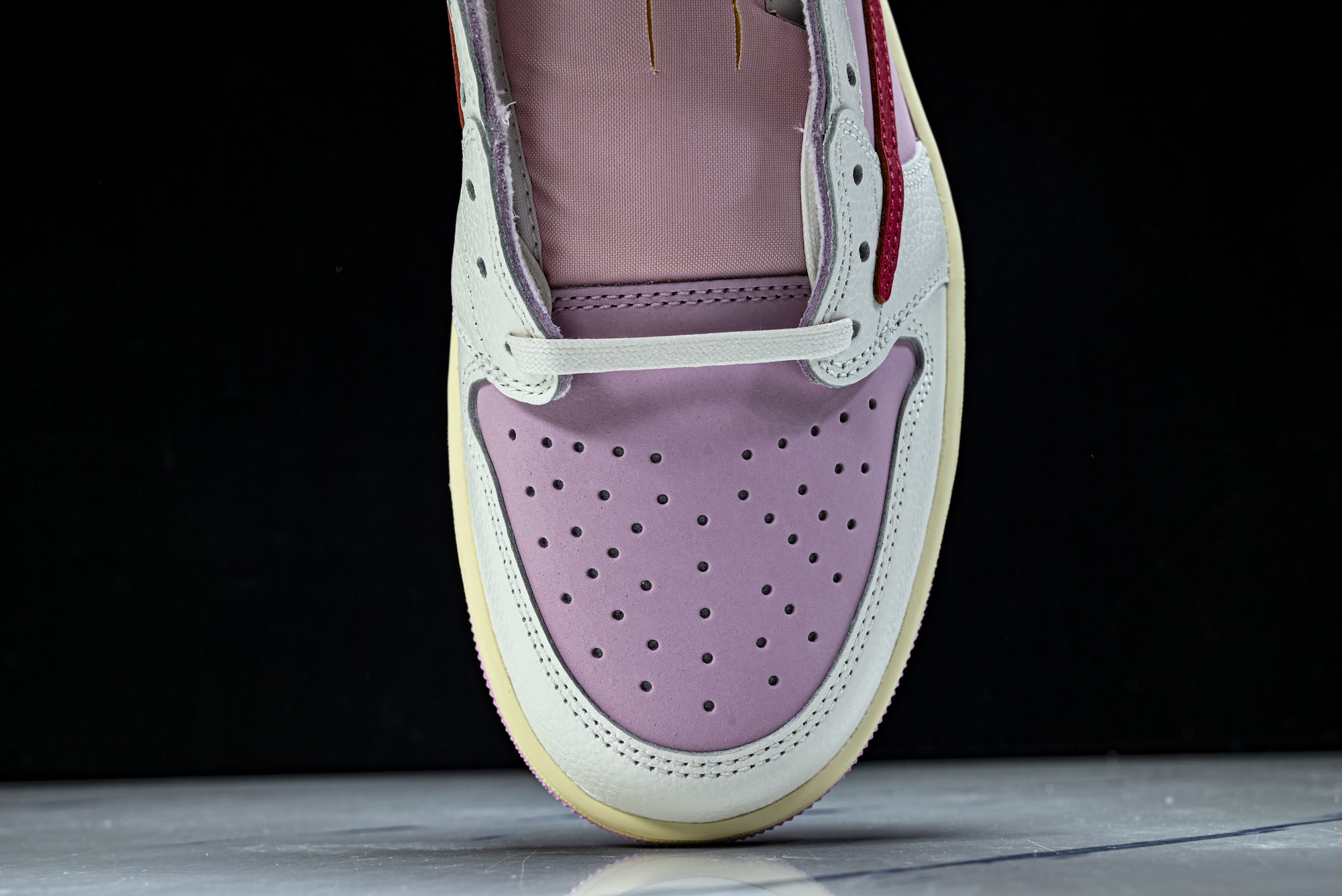 纯原 Travis Scott x Air Jordan 1 Low OG AJ1 乔1倒勾低帮 IQ7
