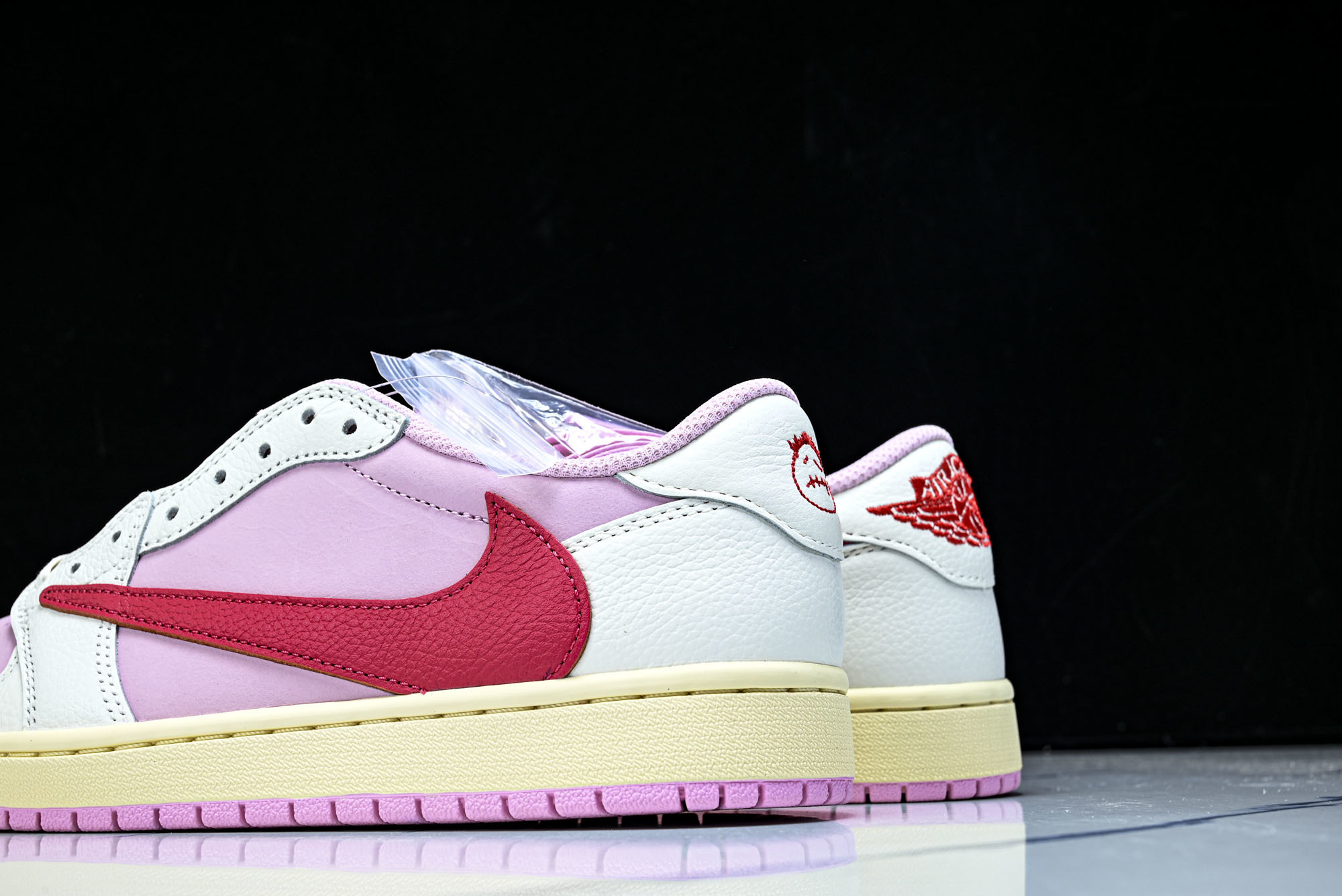 纯原 Travis Scott x Air Jordan 1 Low OG AJ1 乔1倒勾低帮 IQ7