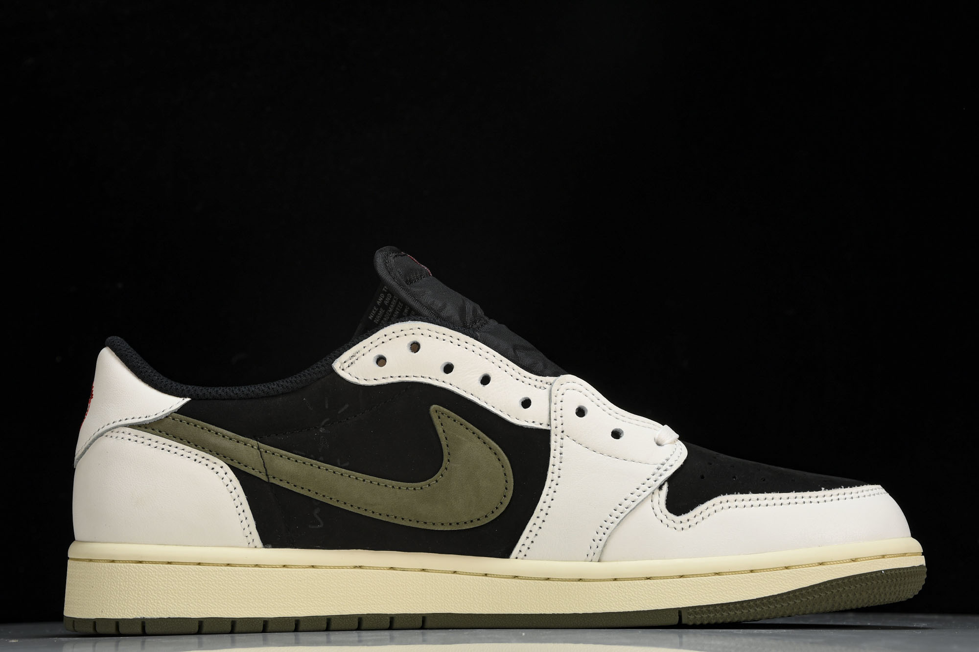 纯原 Travis Scott x Air Jordan 1 Low OG WMNS“Olive”橄榄绿