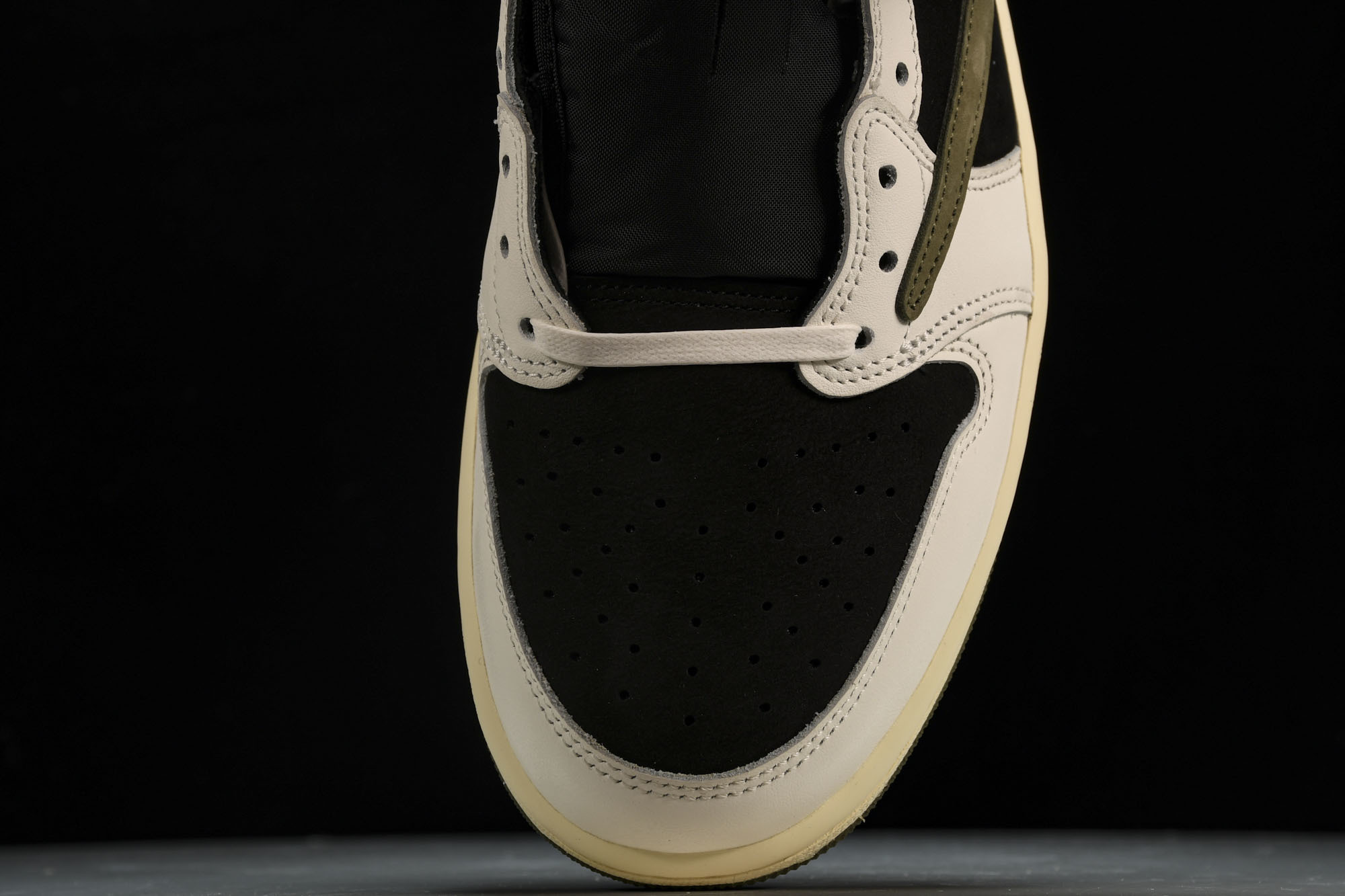 纯原 Travis Scott x Air Jordan 1 Low OG WMNS“Olive”橄榄绿