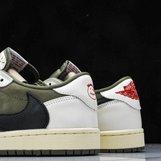 纯原 Travis Scott x Air Jordan 1 Low OG“Medium Olive”米 纯原 Travis Scott x Air Jordan 1 Low OG“Medium Olive”米
