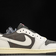 纯原 Travis Scott x Air Jordan 1 Reverse Mocha 倒钩摩卡棕白低 纯原 Travis Scott x Air Jordan 1 Reverse Mocha 倒钩摩卡棕白低