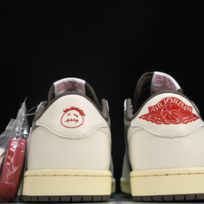 纯原 Travis Scott x Air Jordan 1 Reverse Mocha 倒钩摩卡棕白低 纯原 Travis Scott x Air Jordan 1 Reverse Mocha 倒钩摩卡棕白低